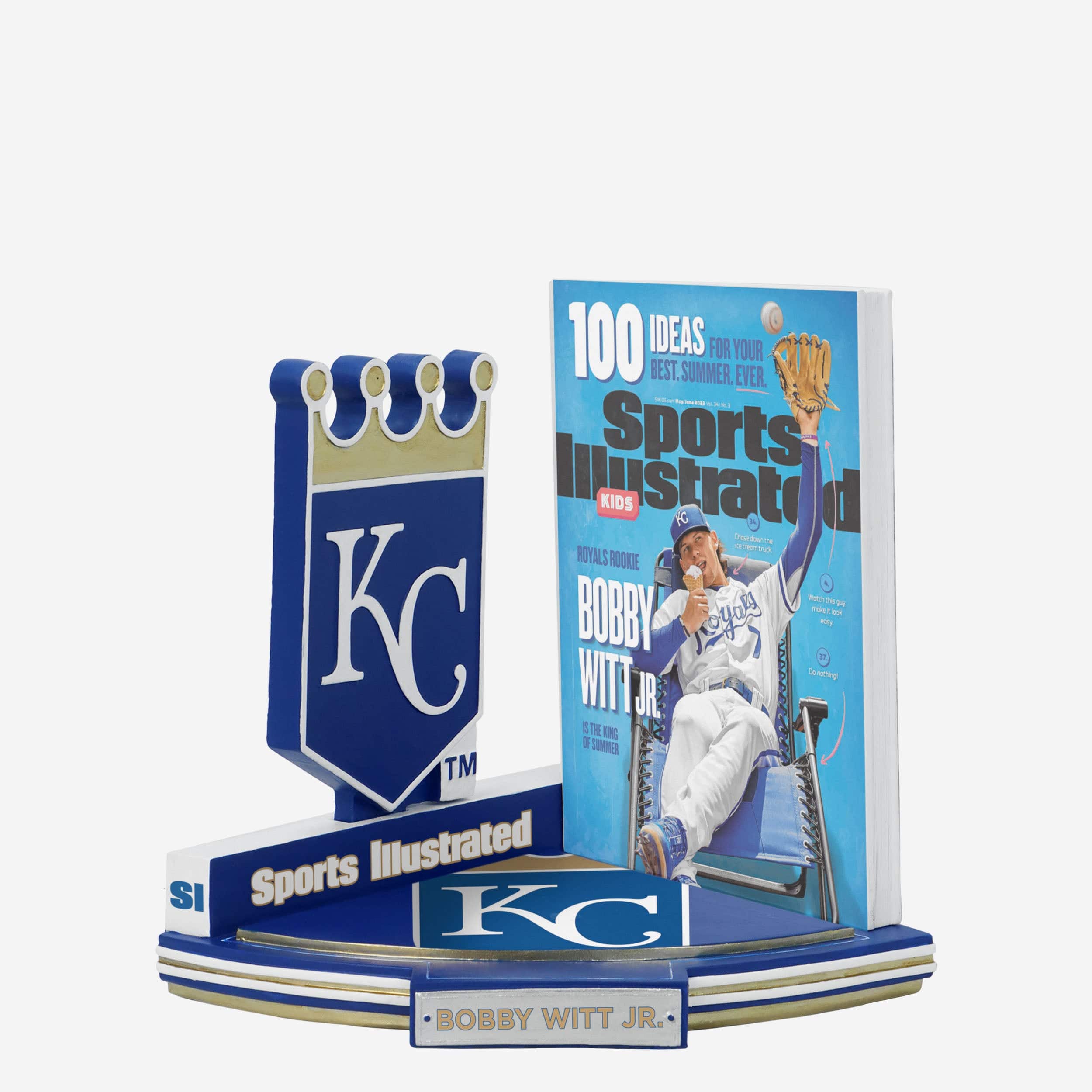 Bobby Witt Jr Kansas City Royals Rookie Sports Illustrated Cover Bobblehead - Image 4