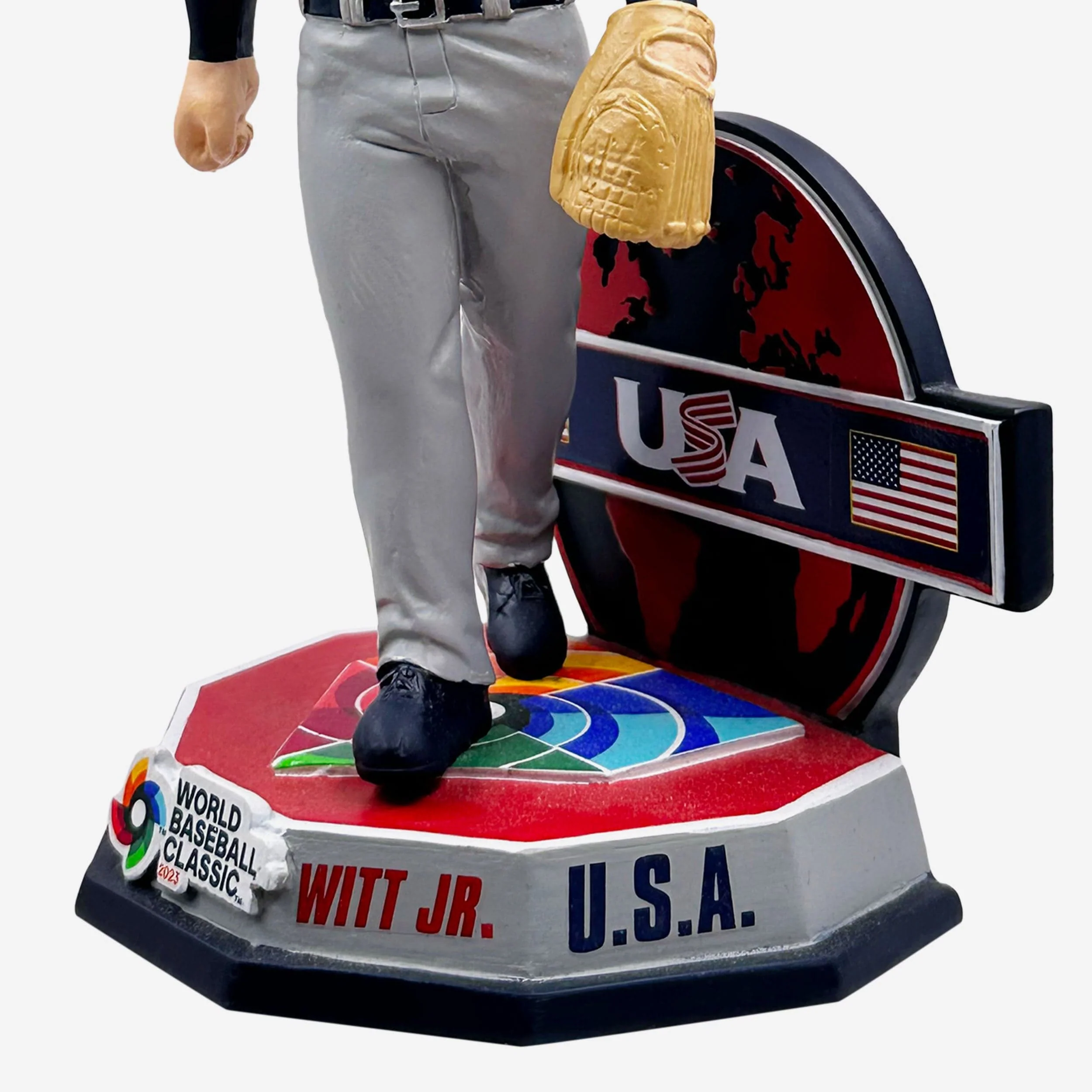 Bobby Witt Jr USA 2023 World Baseball Classic Away Uniform Bobblehead - Image 3