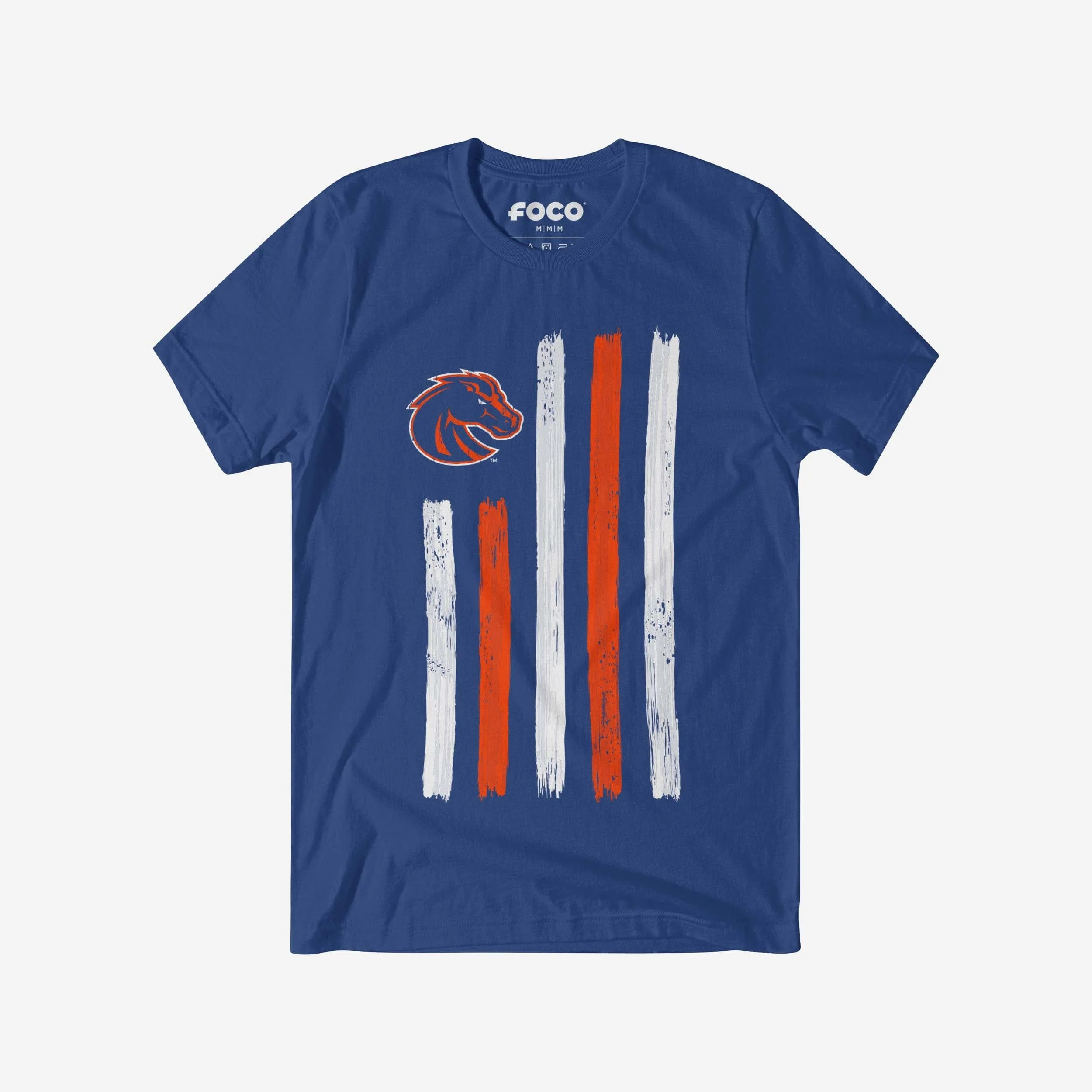 Boise State Broncos Brushstroke Flag T-Shirt