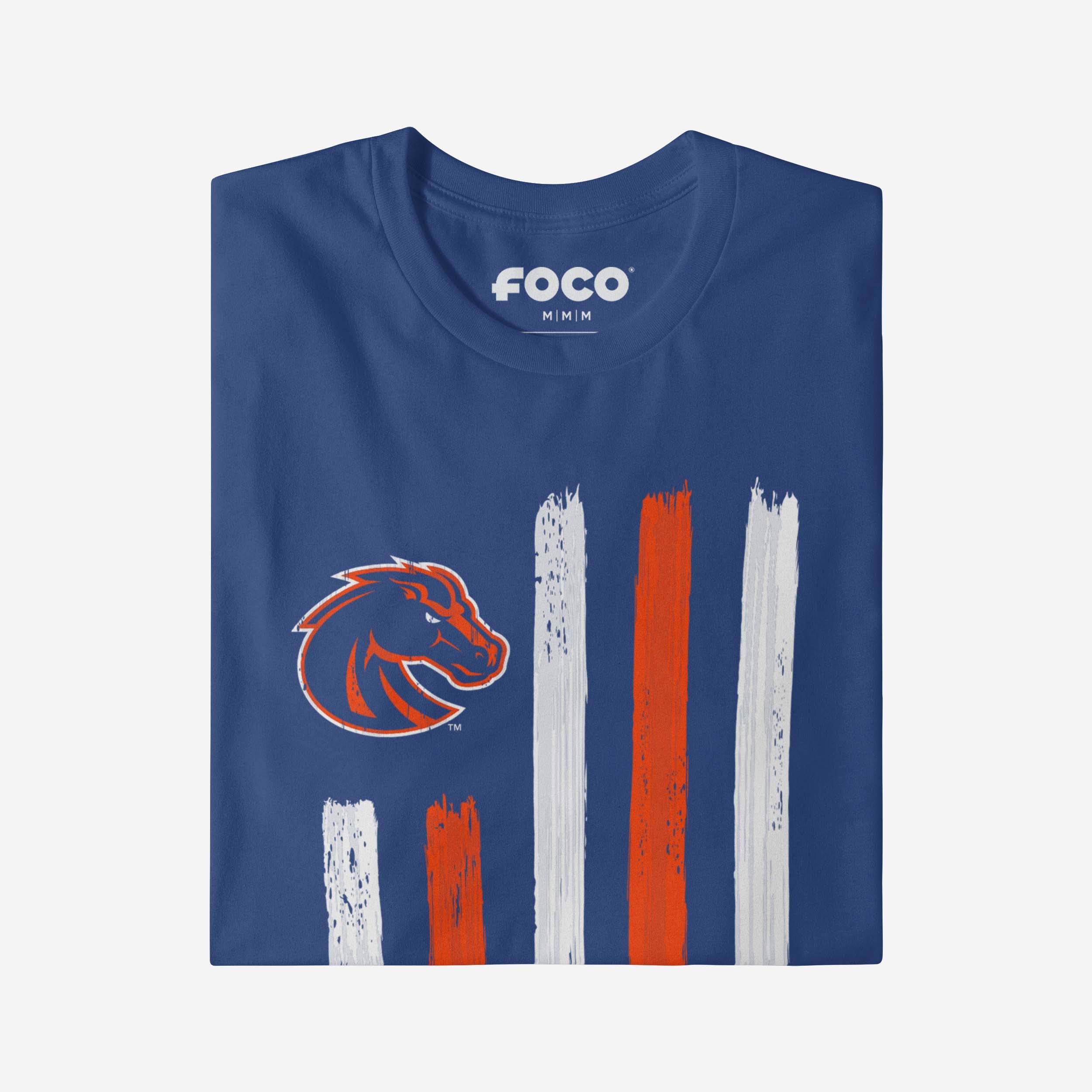 Boise State Broncos Brushstroke Flag T-Shirt - Image 4
