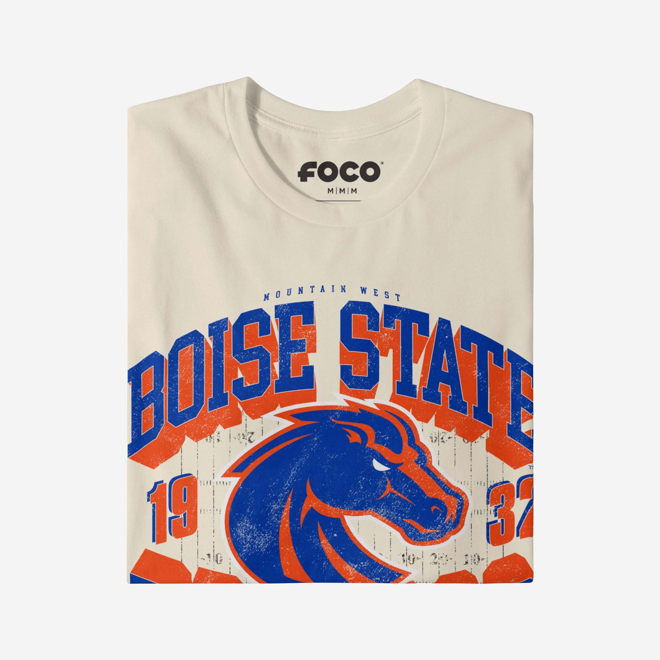 Boise State Broncos Field Arched Wordmark T-Shirt - Image 4
