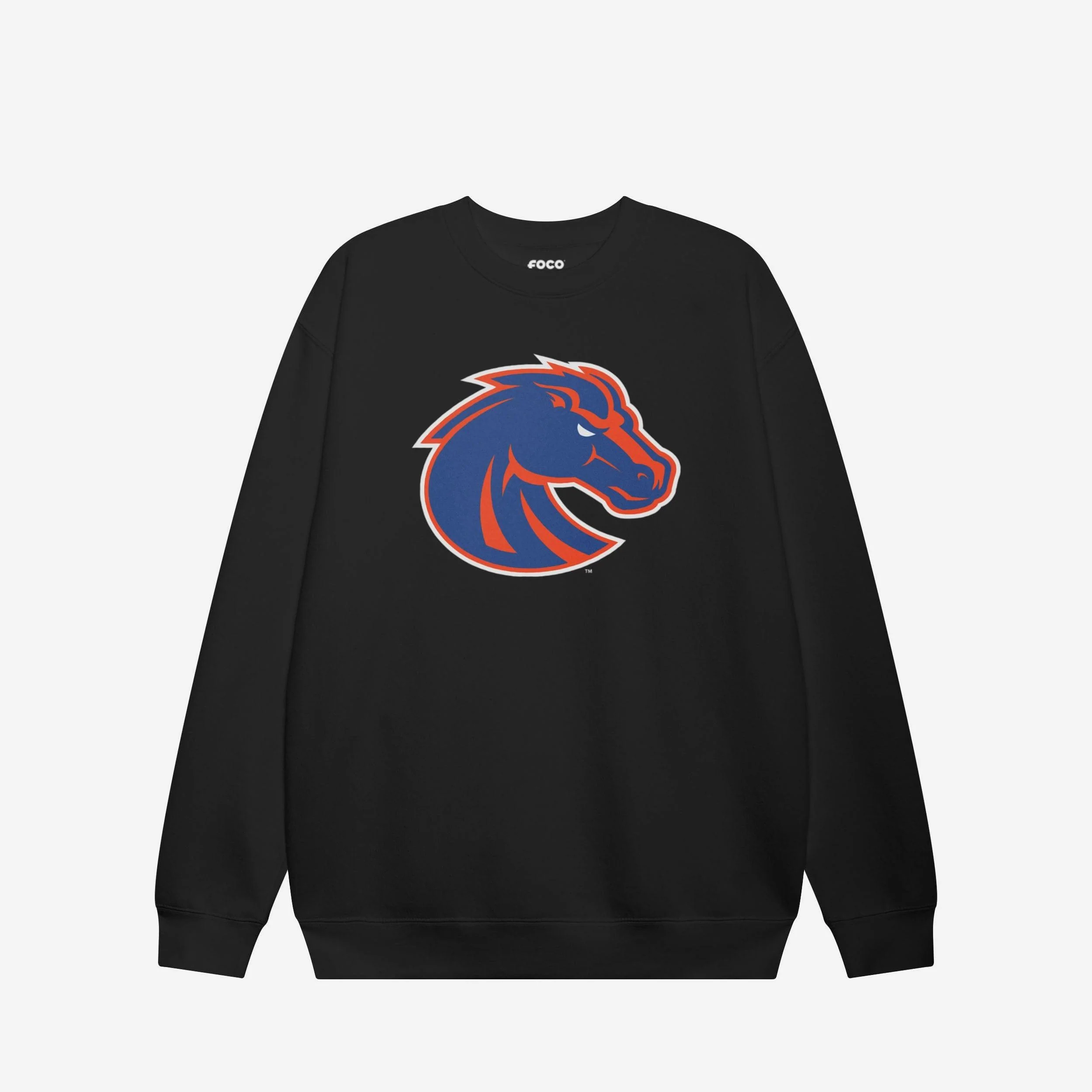 Boise State Broncos Primary Logo Crew Neck Sweatshirt - Image 3