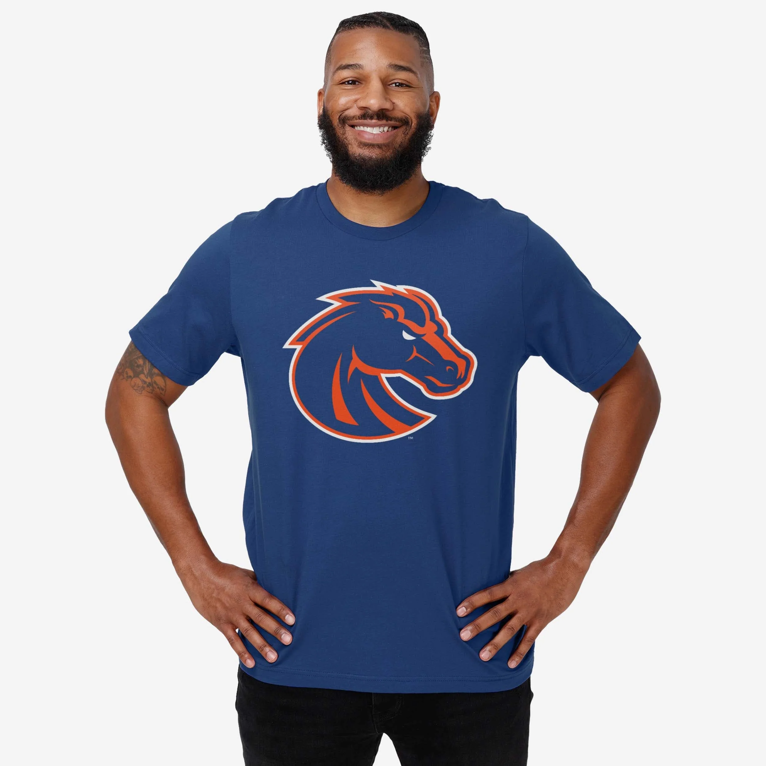 Boise State Broncos Primary Logo T-Shirt - Image 2