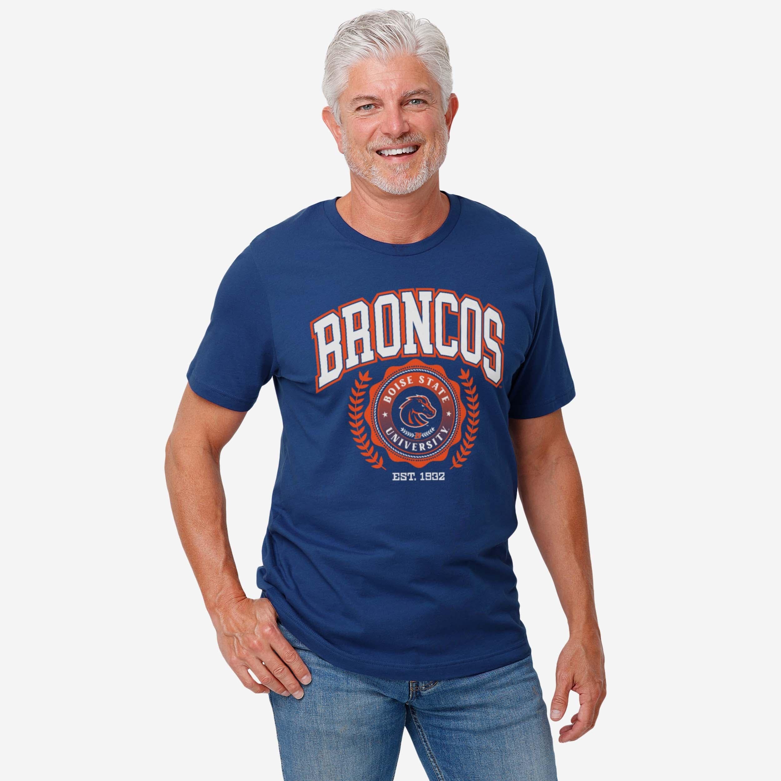 Boise State Broncos Team Crest T-Shirt - Image 6