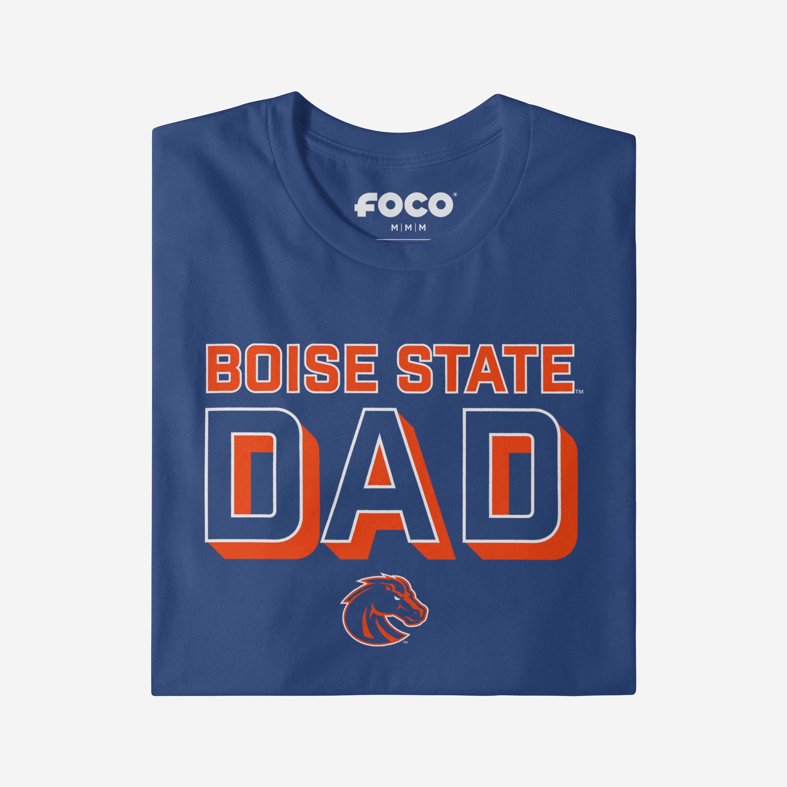 Boise State Broncos Team Dad T-Shirt - Image 4
