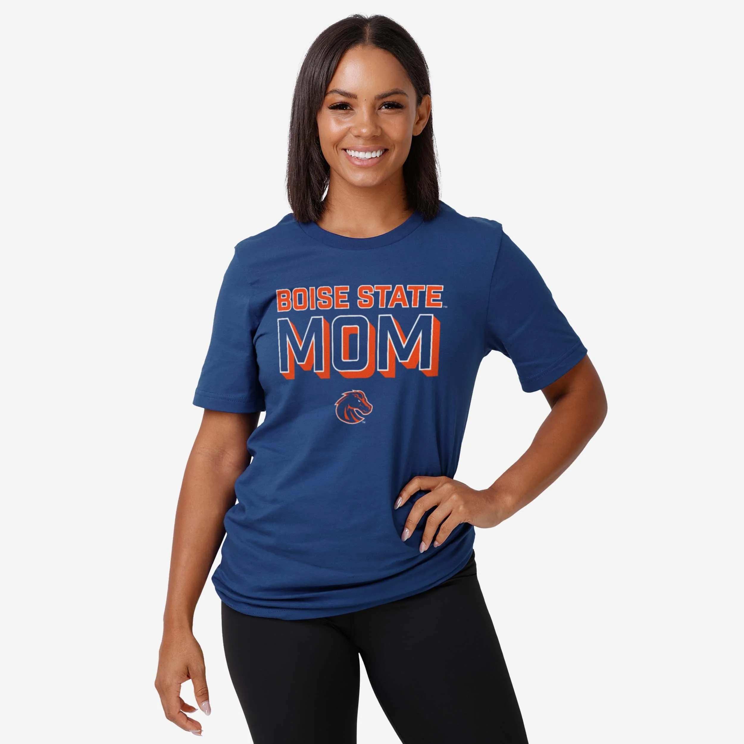 Boise State Broncos Team Mom T-Shirt - Image 2