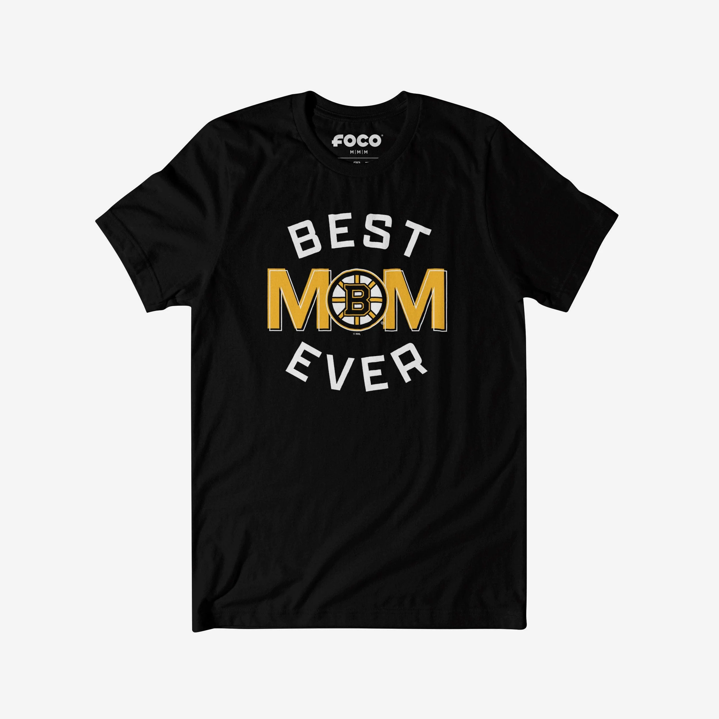 Boston Bruins Best Mom Ever Arched T-Shirt
