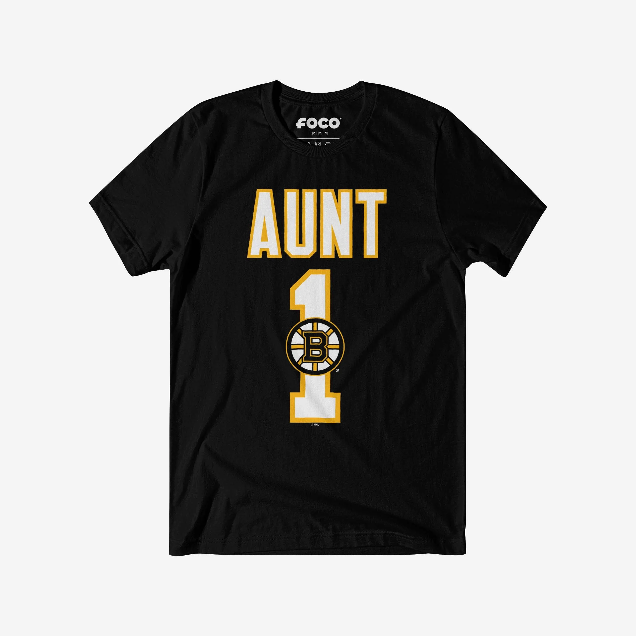 Boston Bruins Number 1 Aunt T-Shirt
