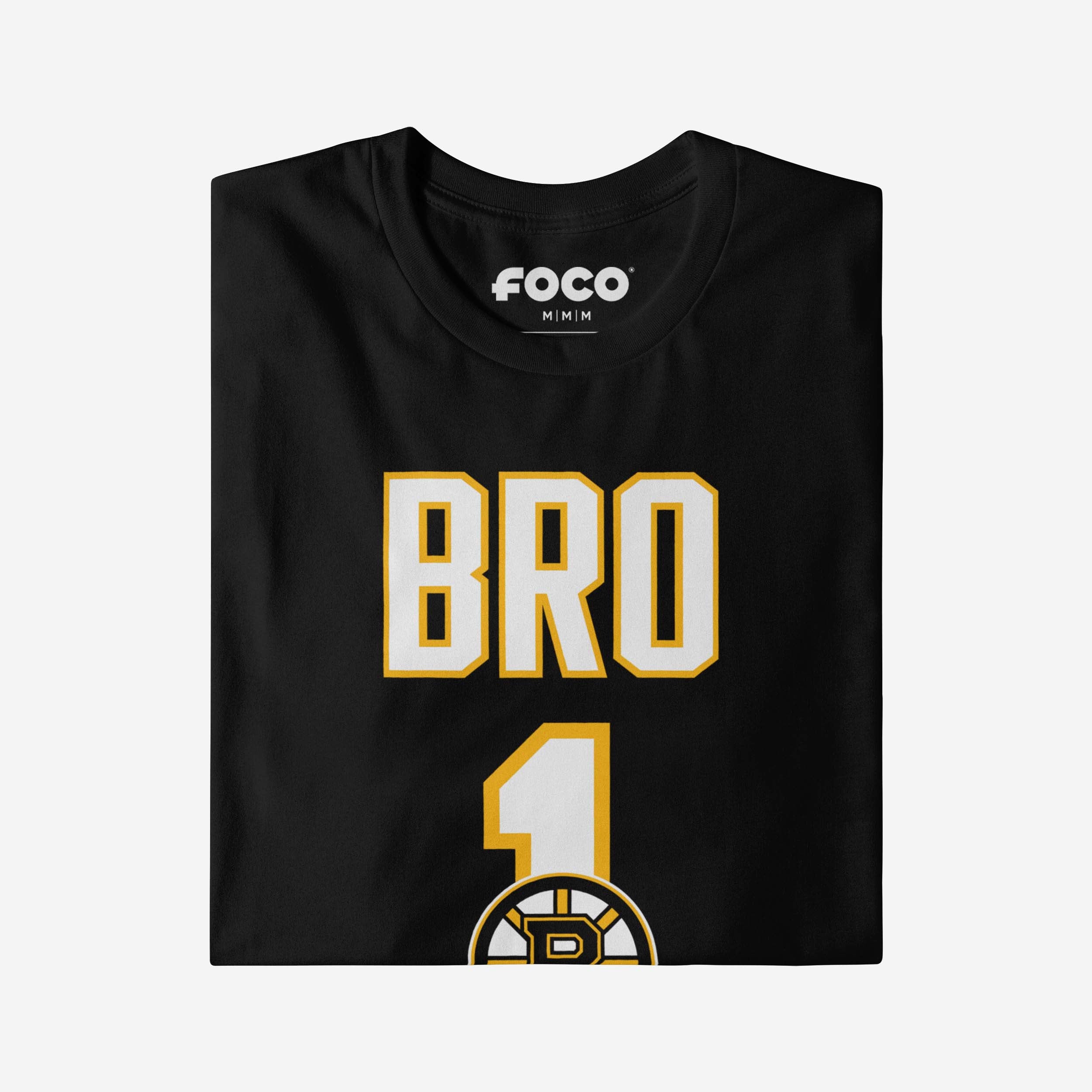 Boston Bruins Number 1 Bro T-Shirt - Image 3