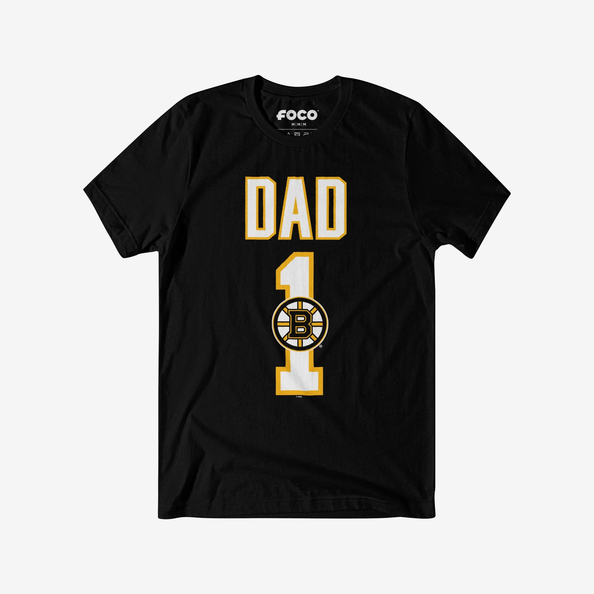 Boston Bruins Number 1 Dad T-Shirt