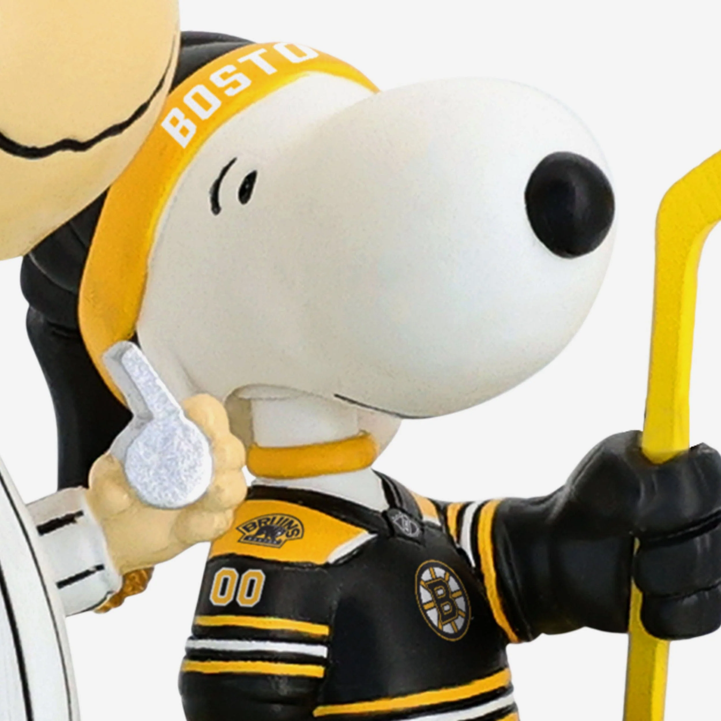 Boston Bruins Peanuts Penalty Box Mini Bobblehead Scene - Image 3