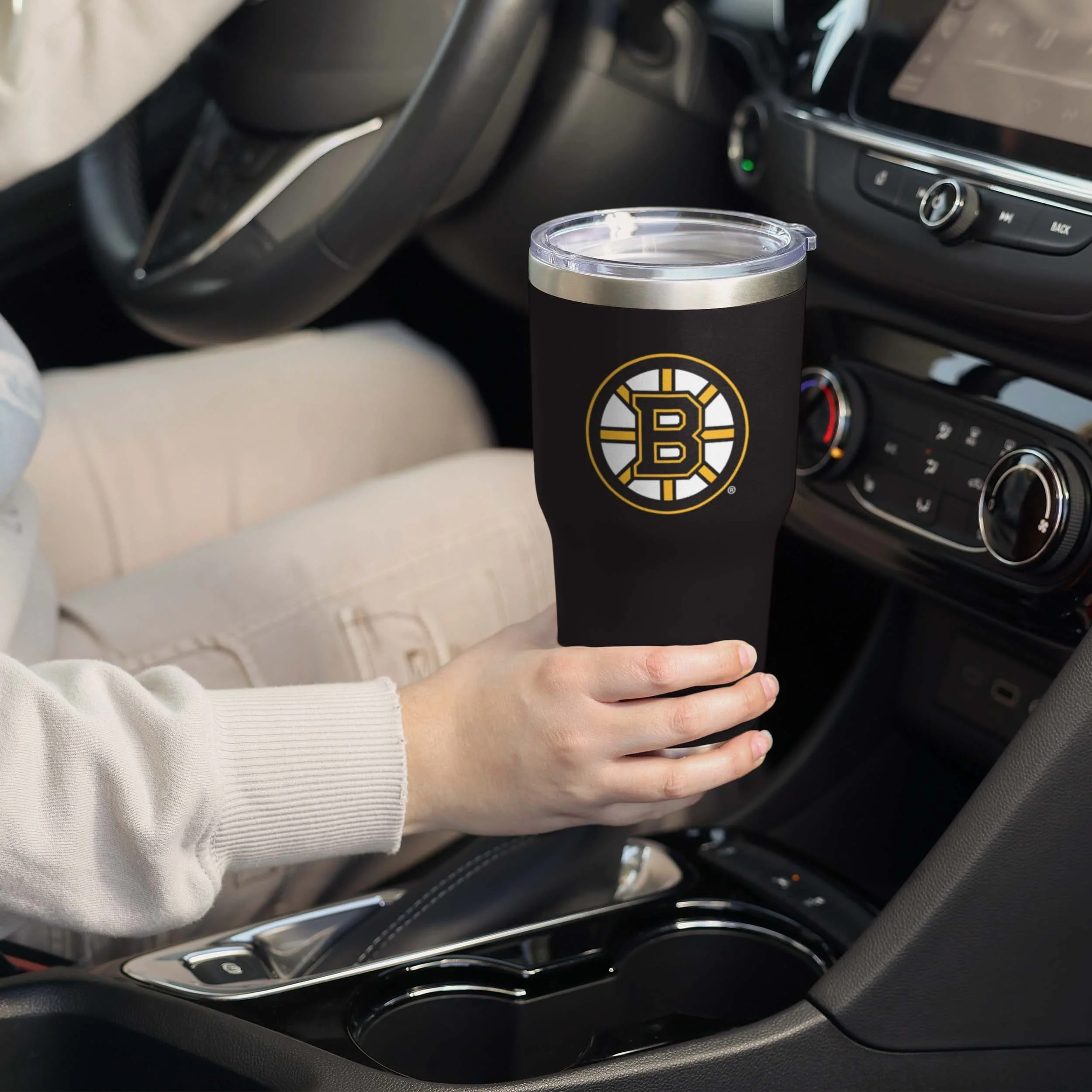 Boston Bruins Team Logo 30 oz Tumbler - Image 2