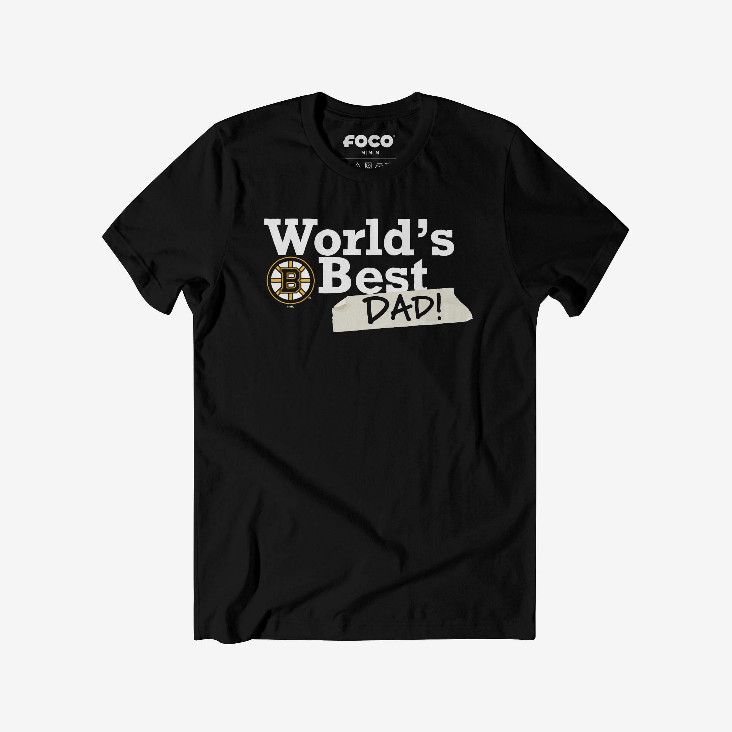Boston Bruins World's Best Dad T-Shirt