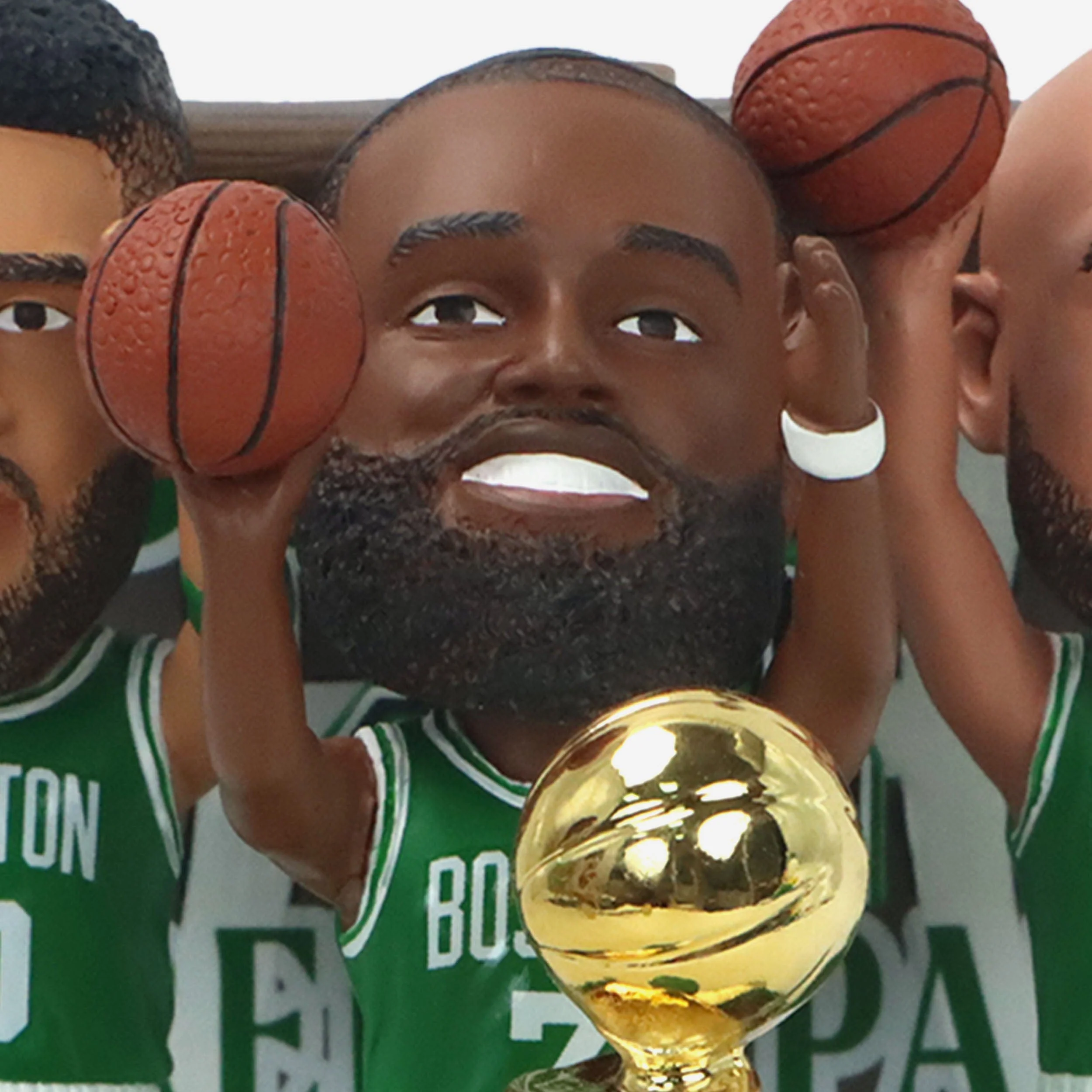Boston Celtics 2024 NBA Champions Mini Bobblehead Scene - Image 3
