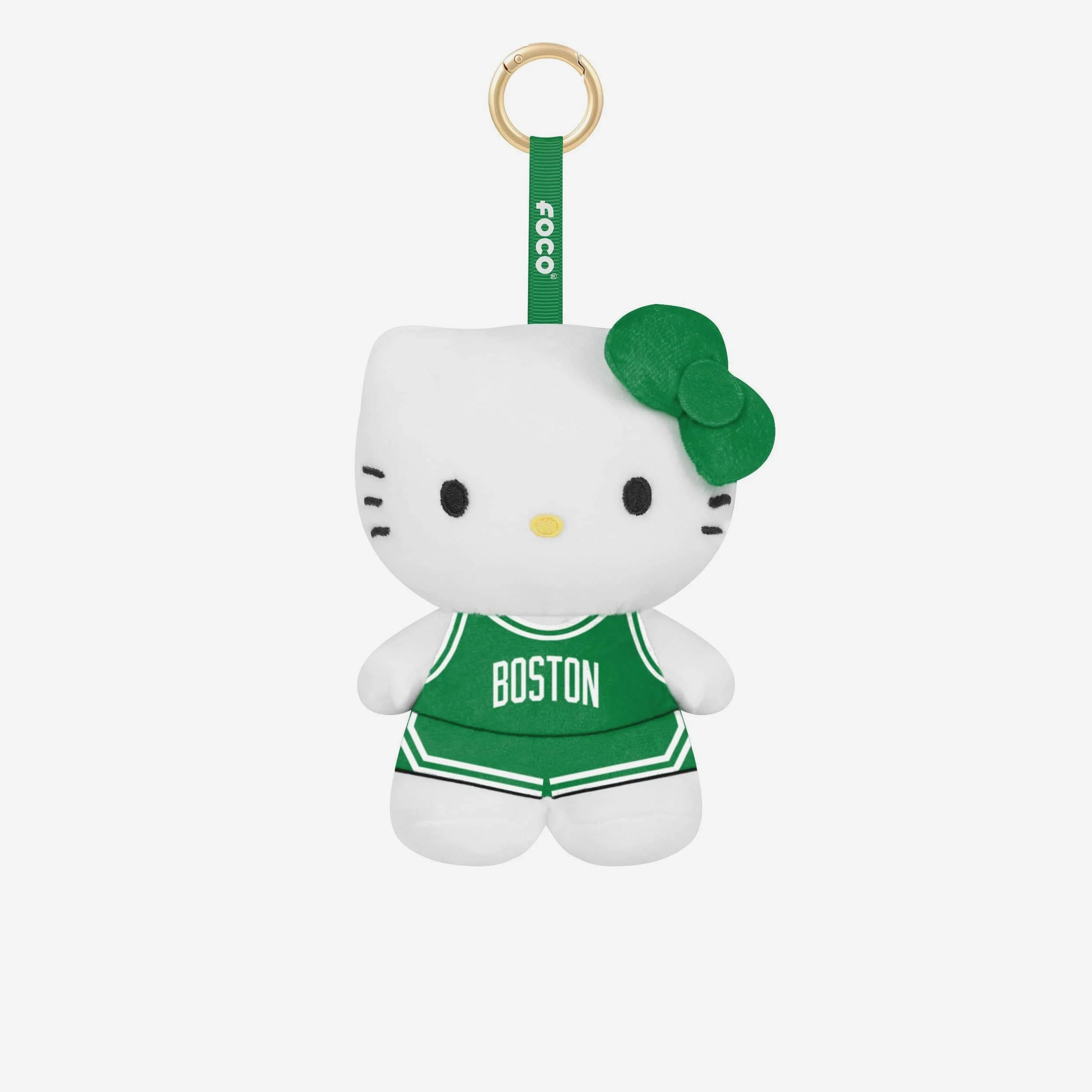 Boston Celtics Plush Hello Kitty® Bag Charm Keychain
