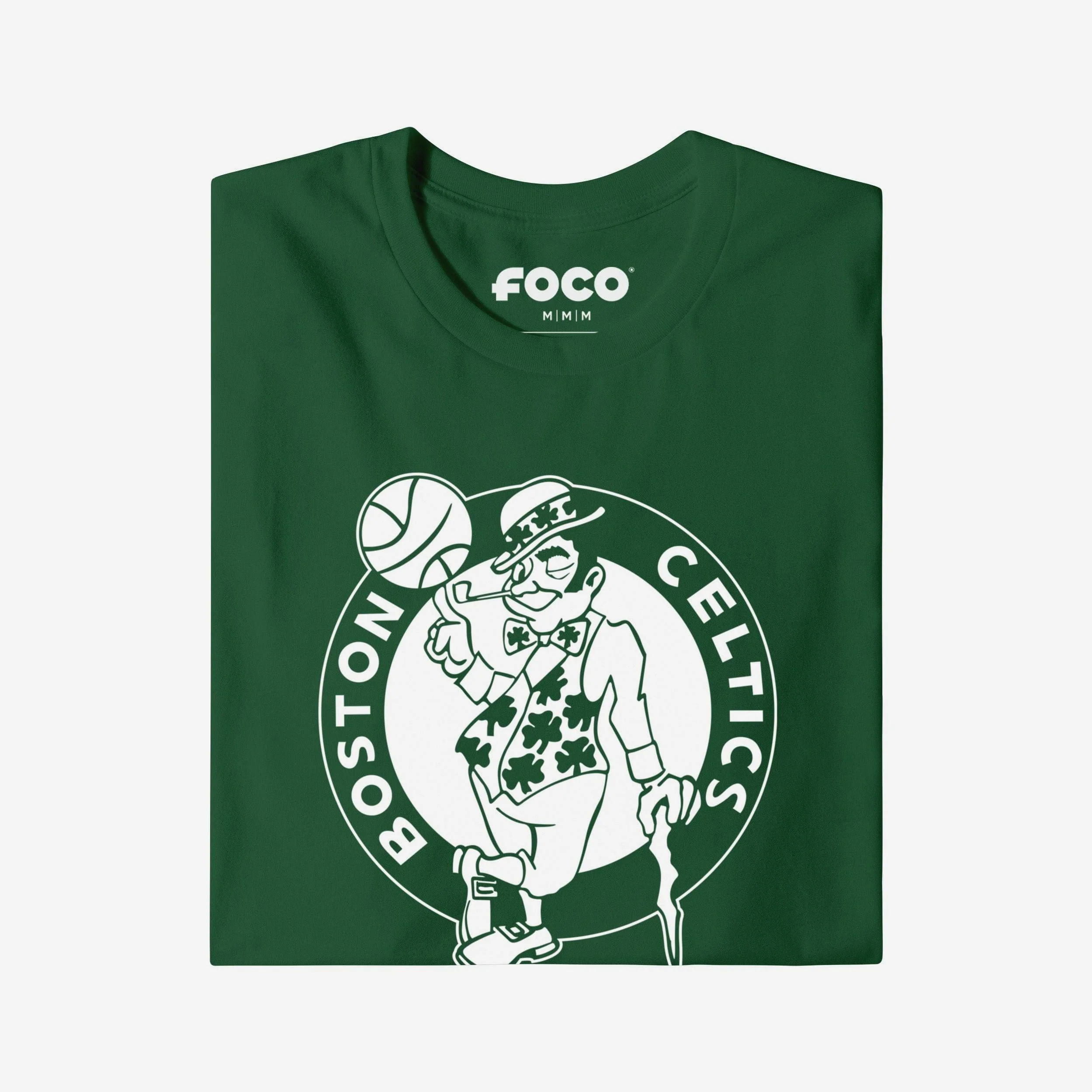 Boston Celtics White Logo T-Shirt - Image 3