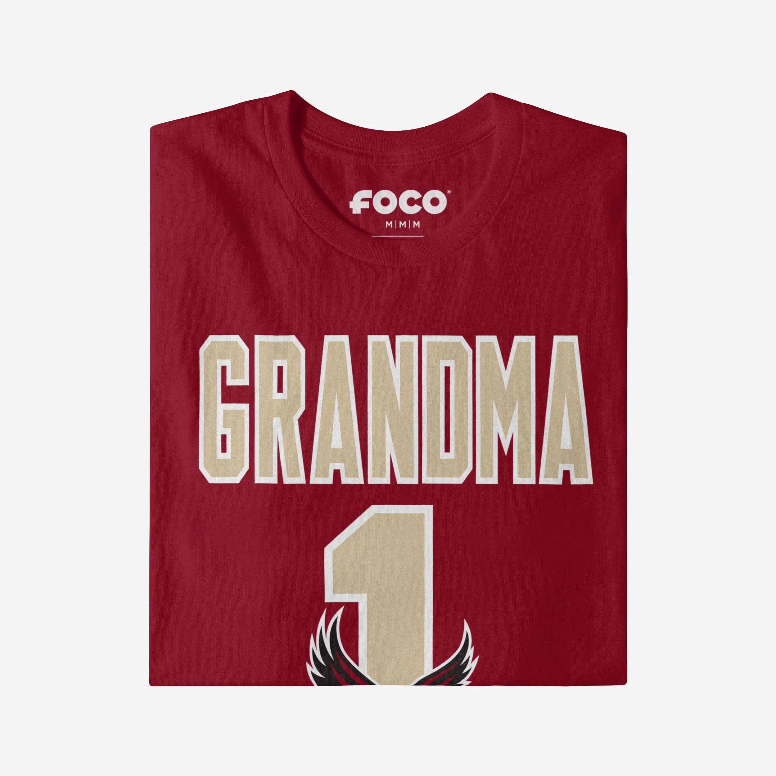 Boston College Eagles Number 1 Grandma T-Shirt - Image 3