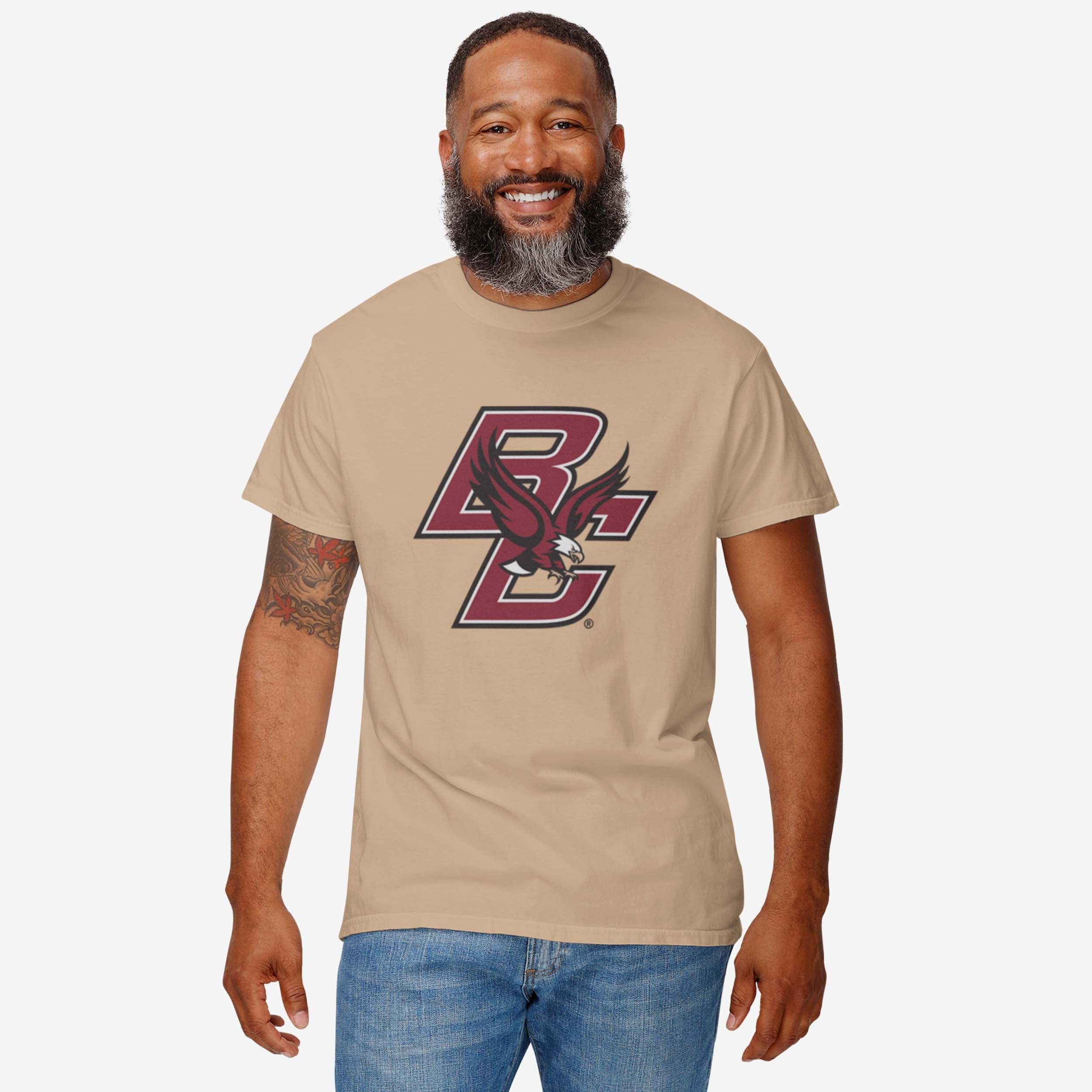 Boston College Eagles Primary Logo T-Shirt - Image 6
