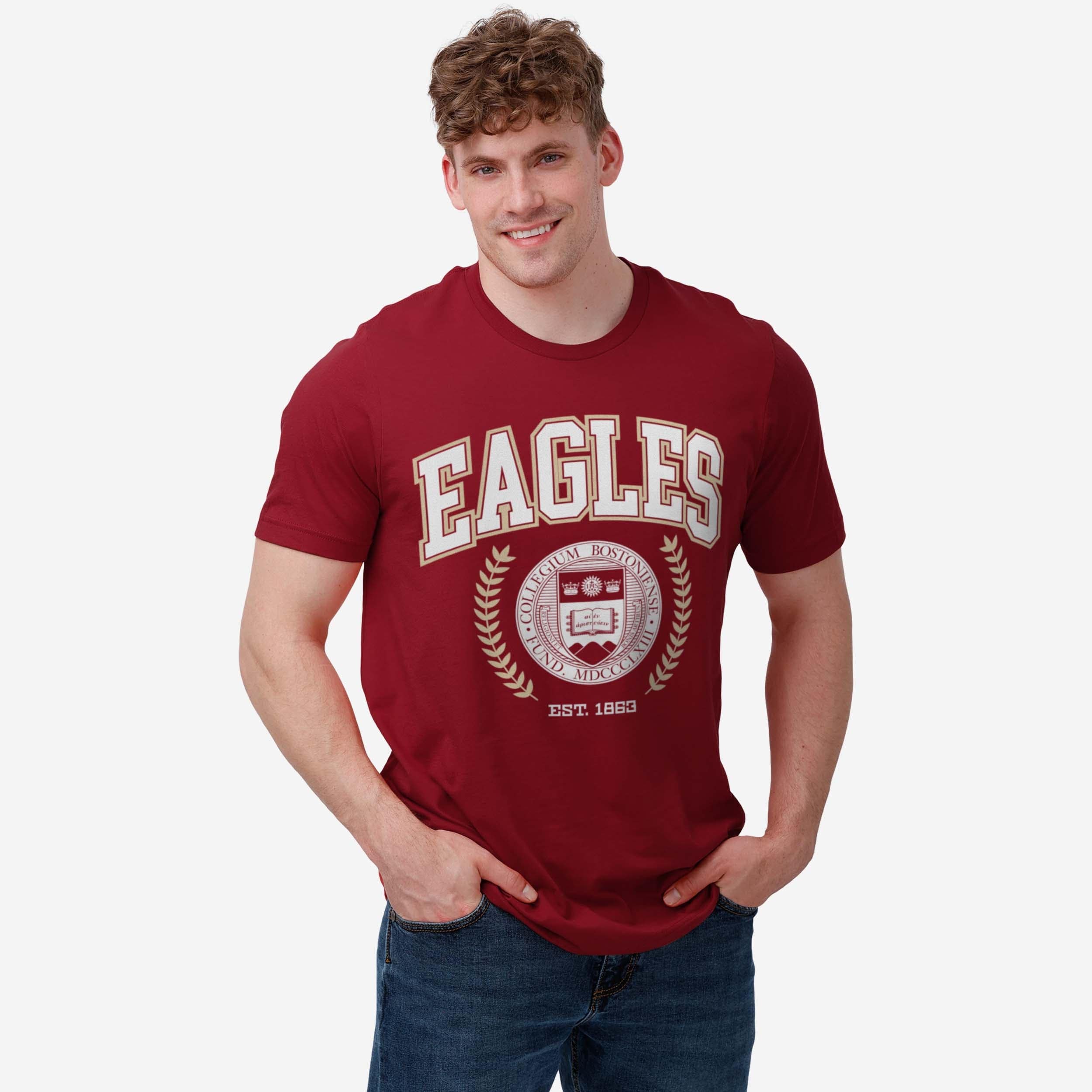 Boston College Eagles Team Crest T-Shirt - Image 6
