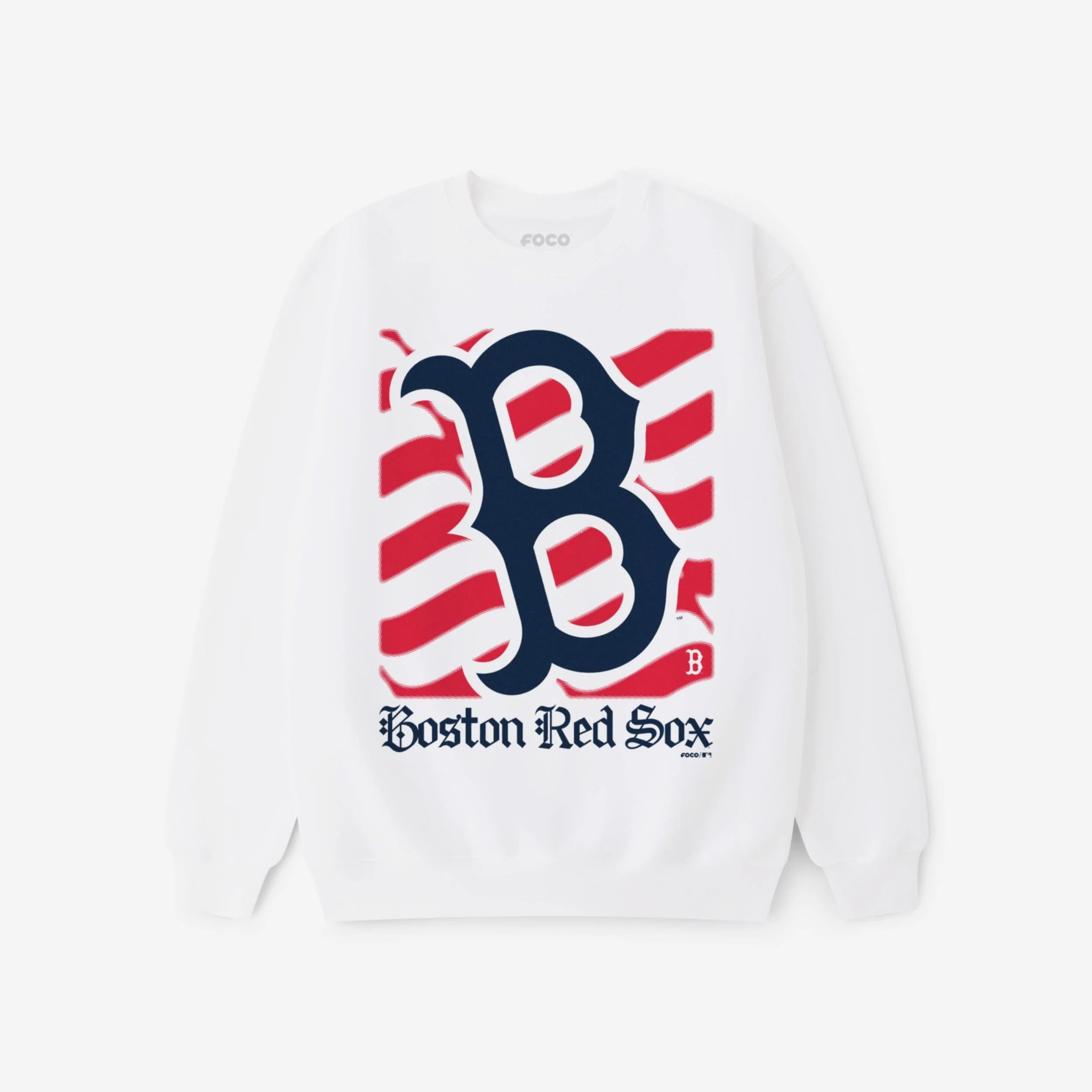 Boston Red Sox American Heritage Wordmark Crew Neck Sweatshirt