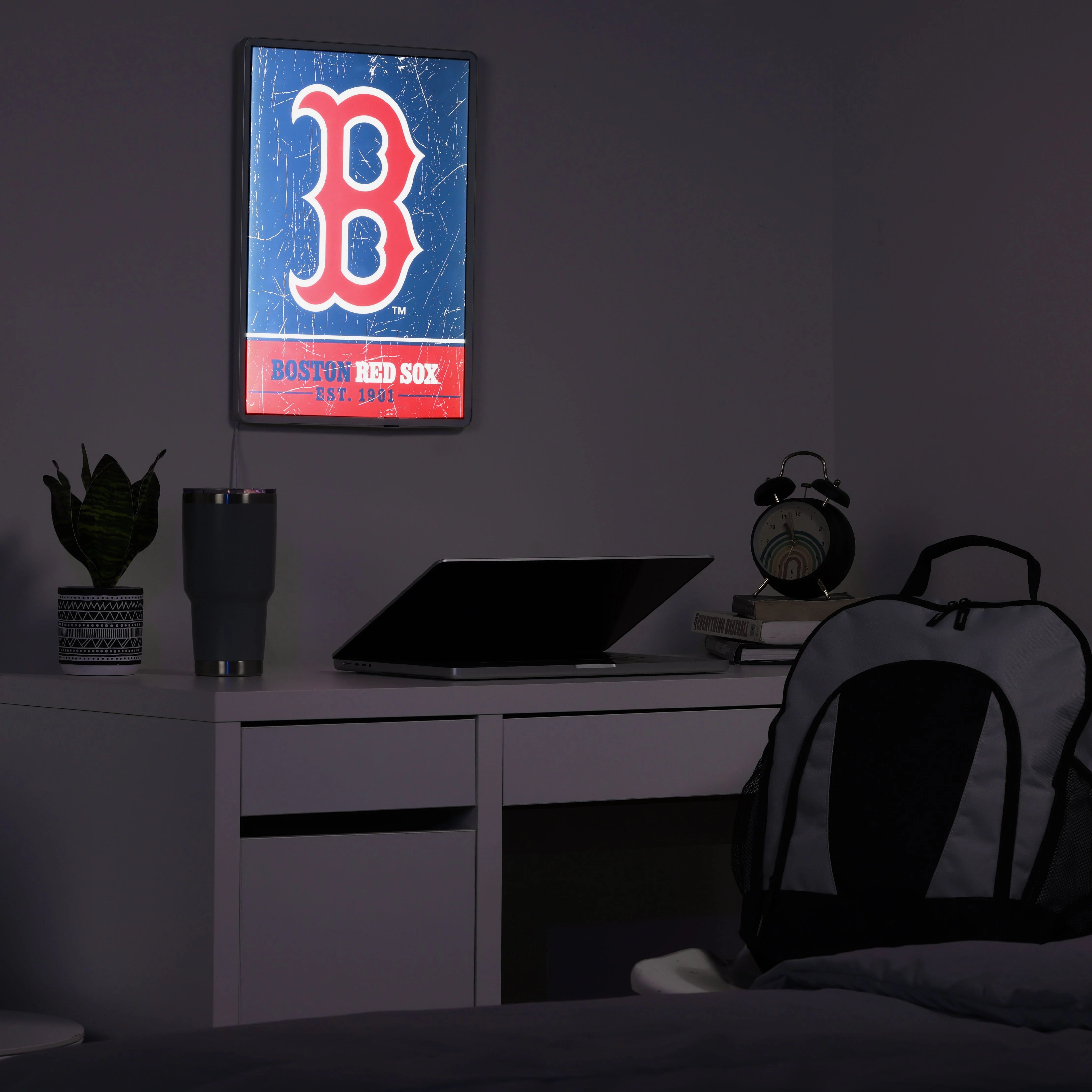 Boston Red Sox Big Logo Backlit Sign - Image 3
