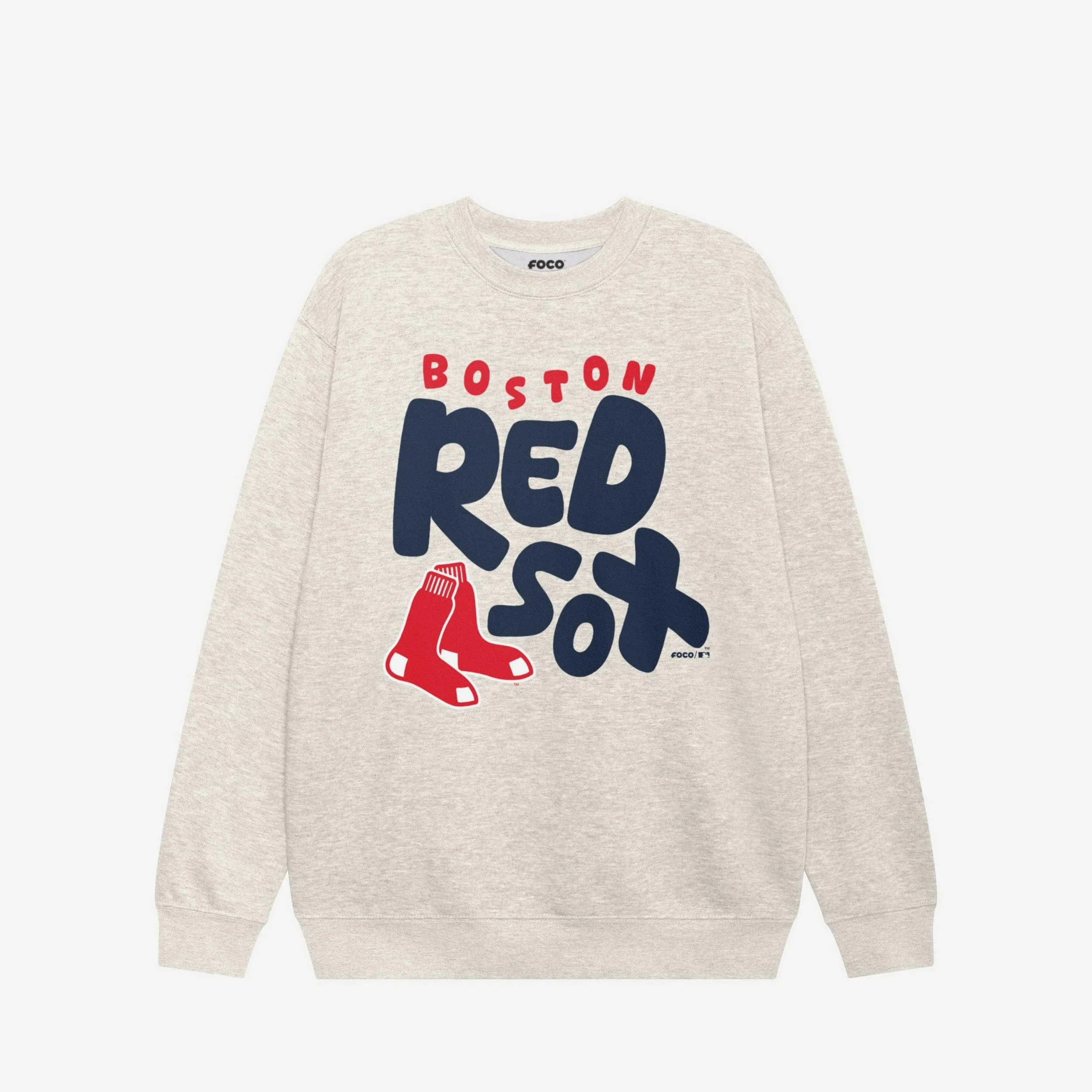 Boston Red Sox Bubble Crew Neck Sweatshirt