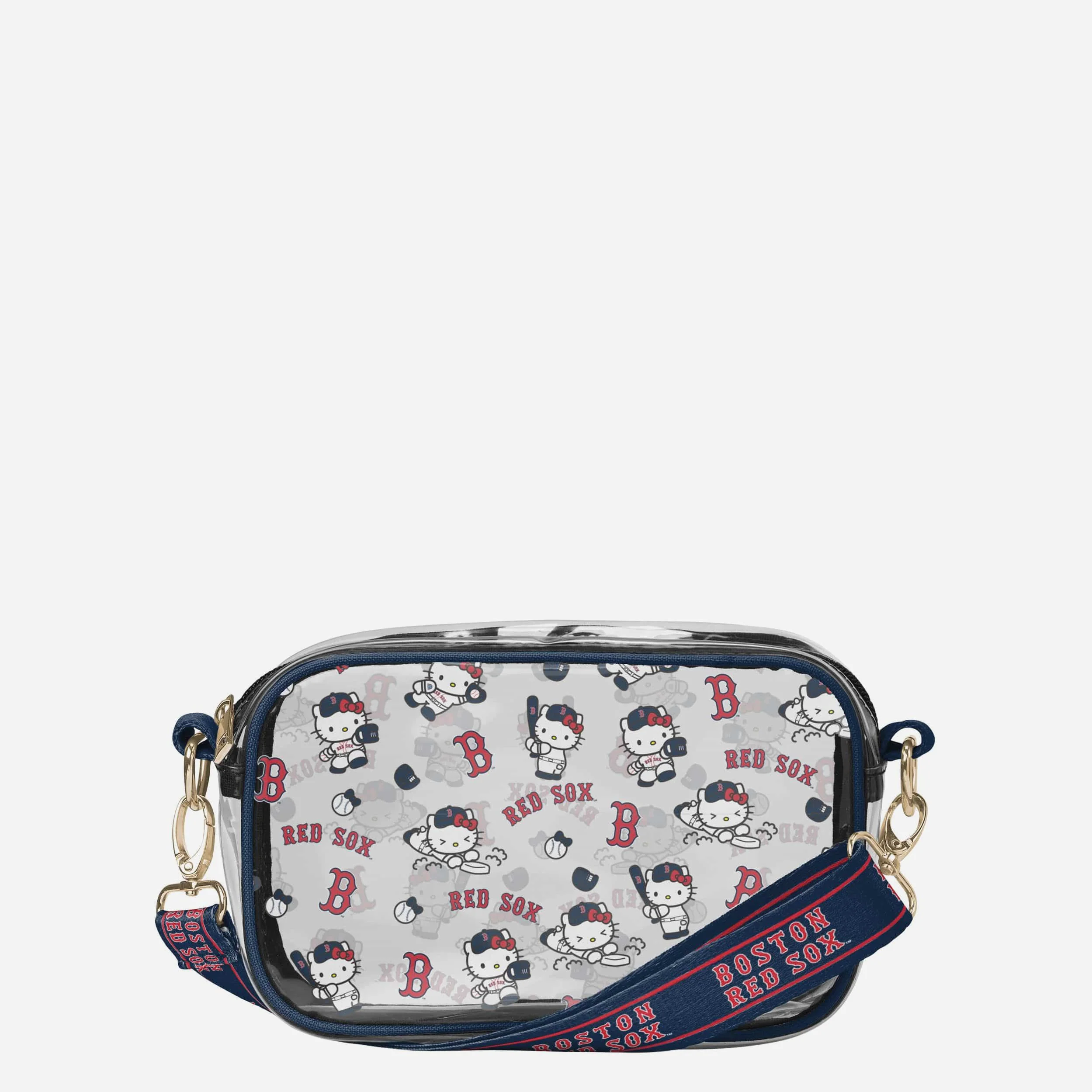 Boston Red Sox Hello Kitty® Clear Crossbody Bag
