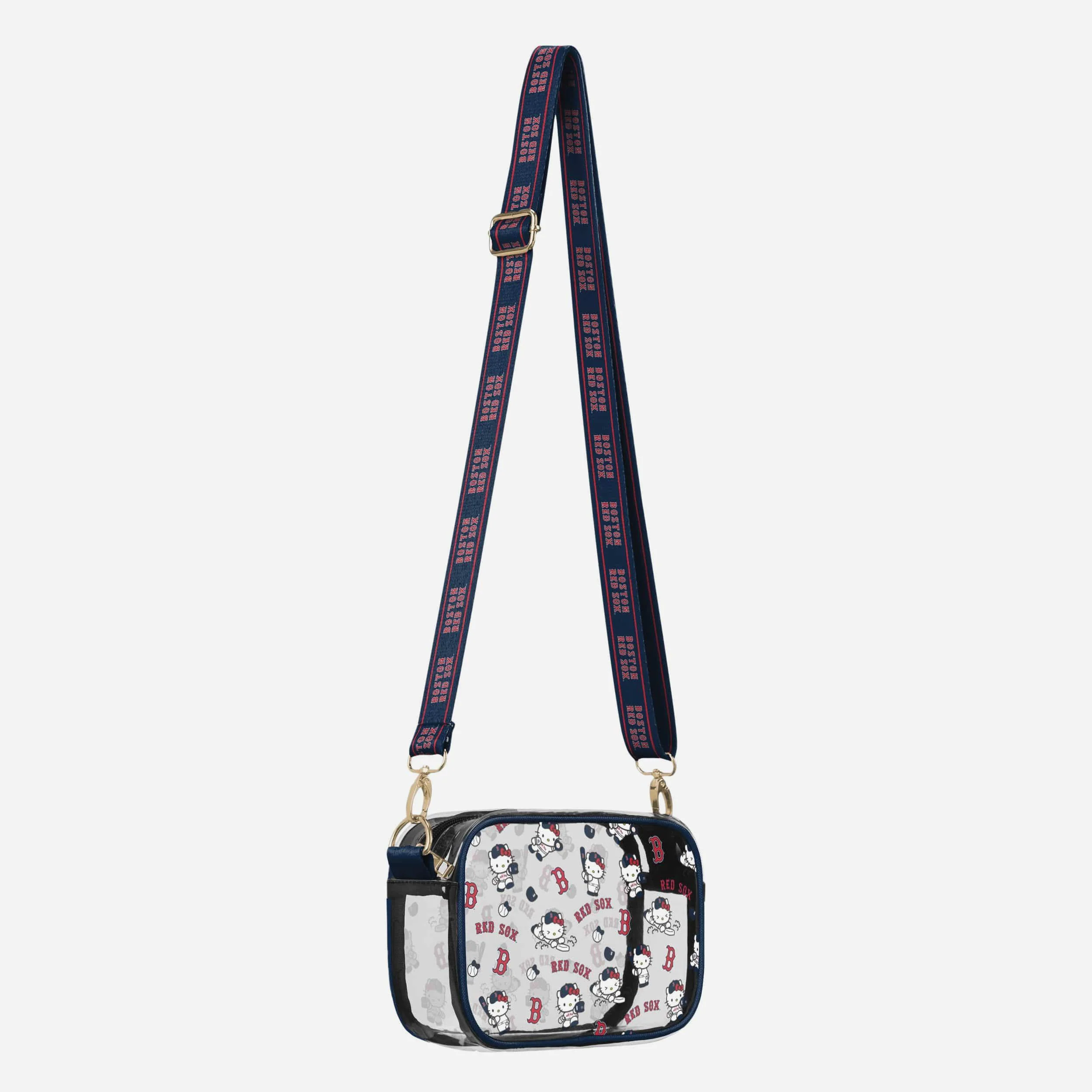 Boston Red Sox Hello Kitty® Clear Crossbody Bag - Image 2