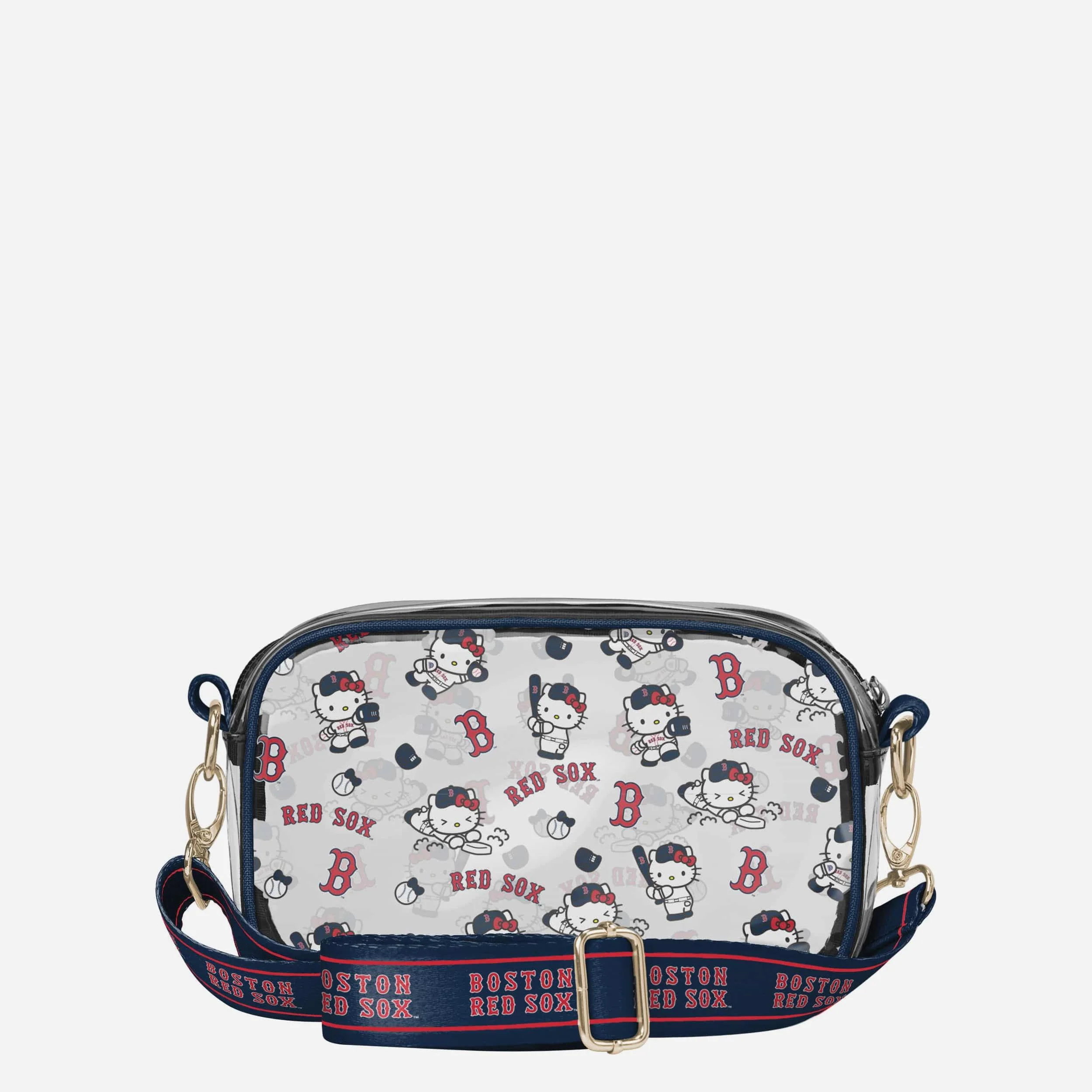 Boston Red Sox Hello Kitty® Clear Crossbody Bag - Image 5