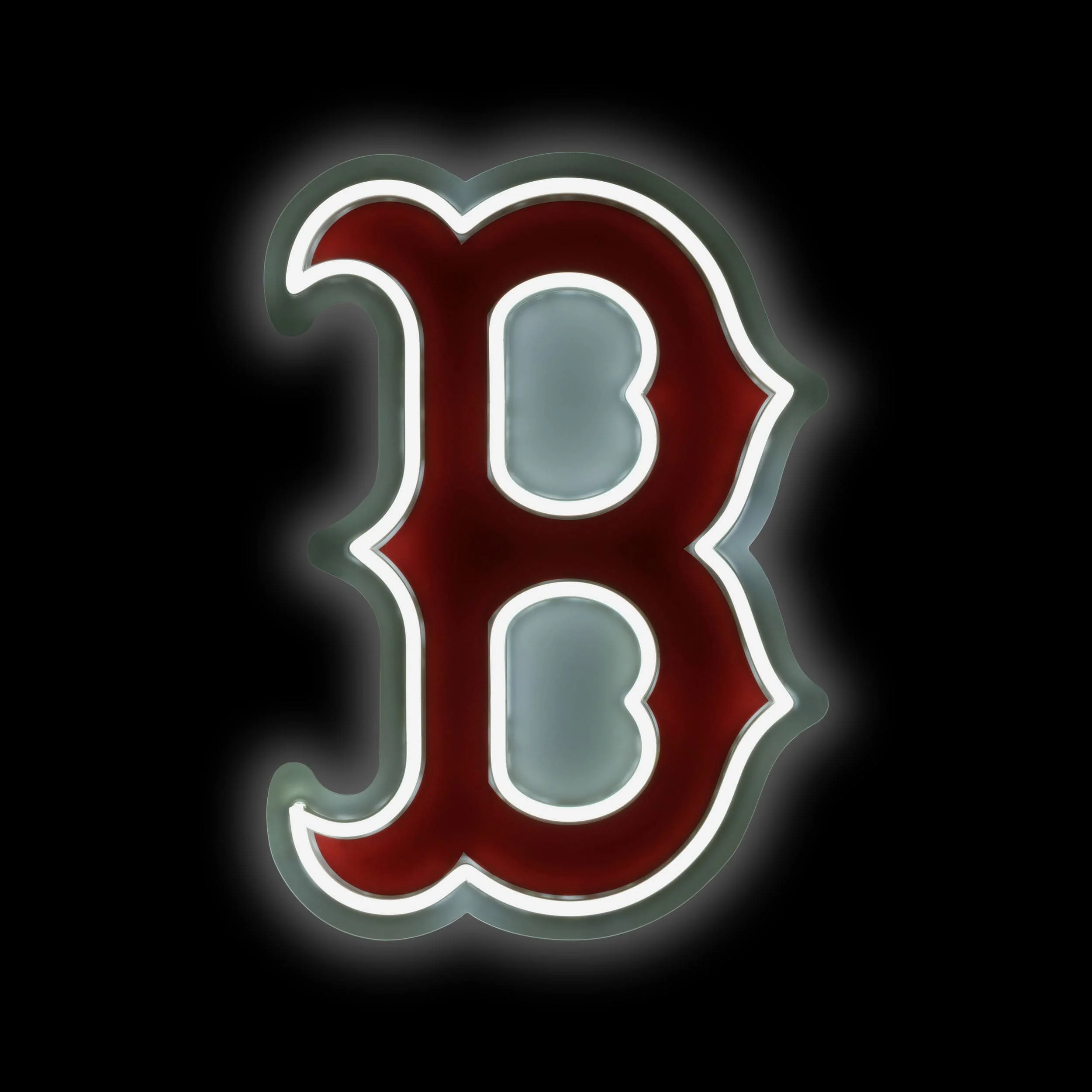 Boston Red Sox LED Neon Light Up Team Logo Sign - Image 2