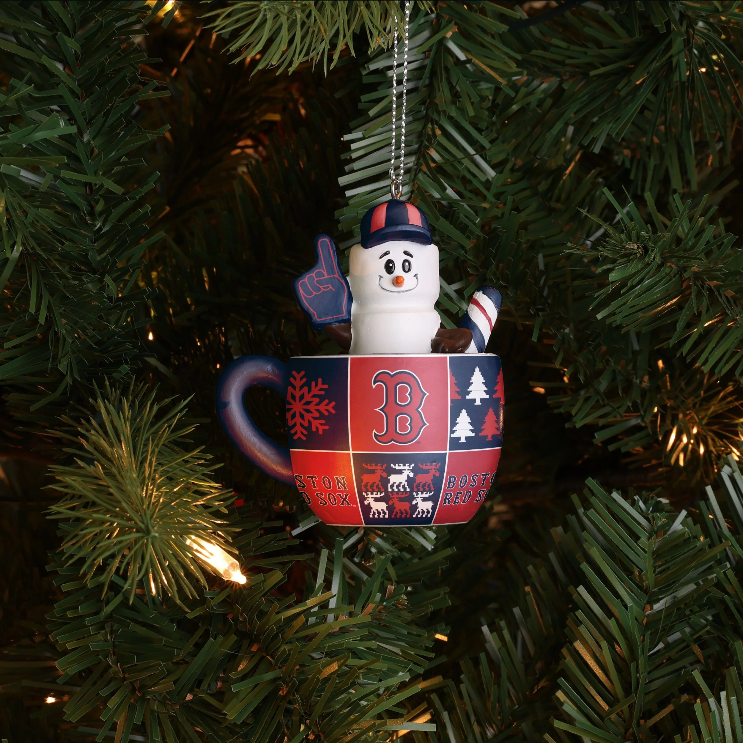 Boston Red Sox Smores Mug Ornament - Image 2
