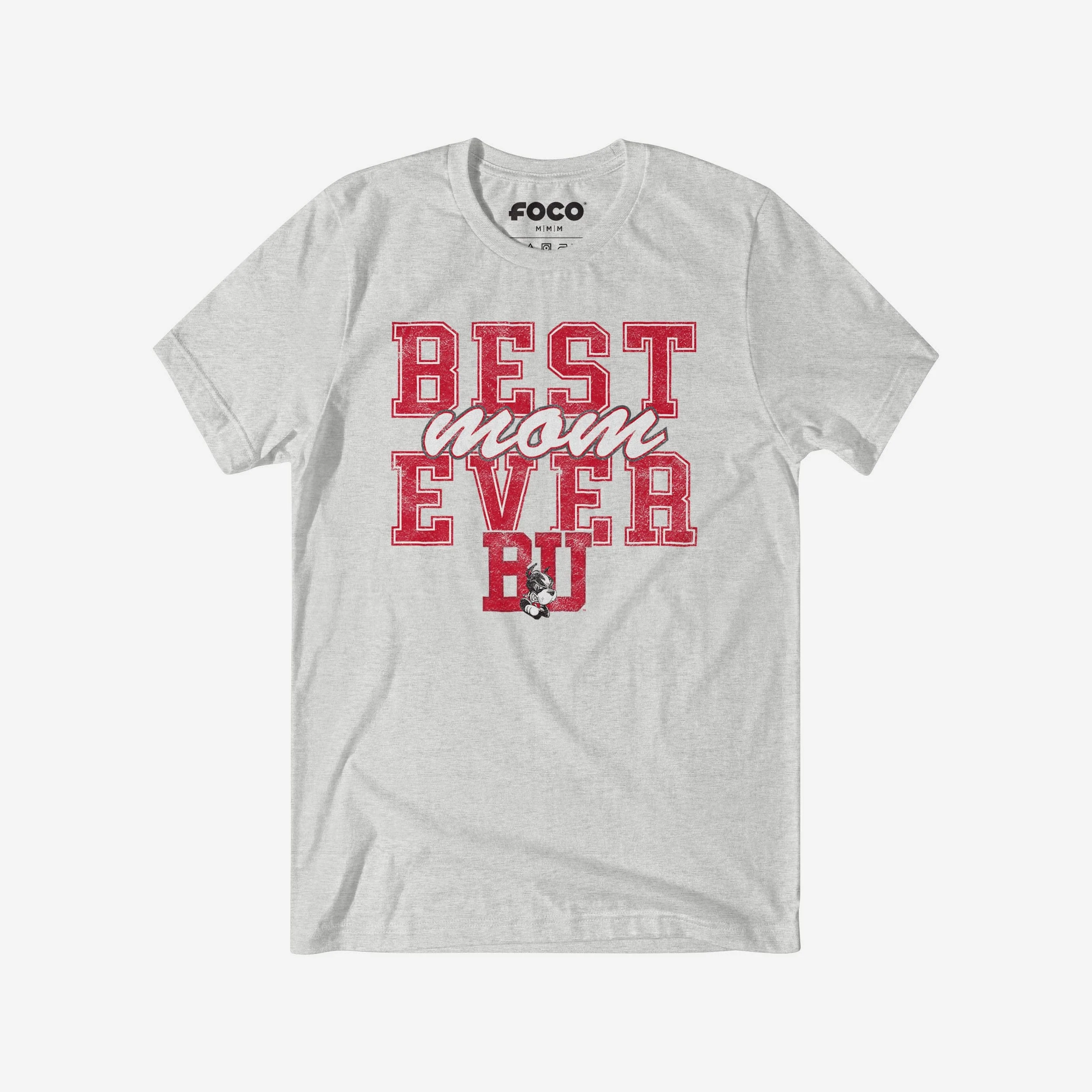 Boston Terriers Best Mom Ever Stacked T-Shirt