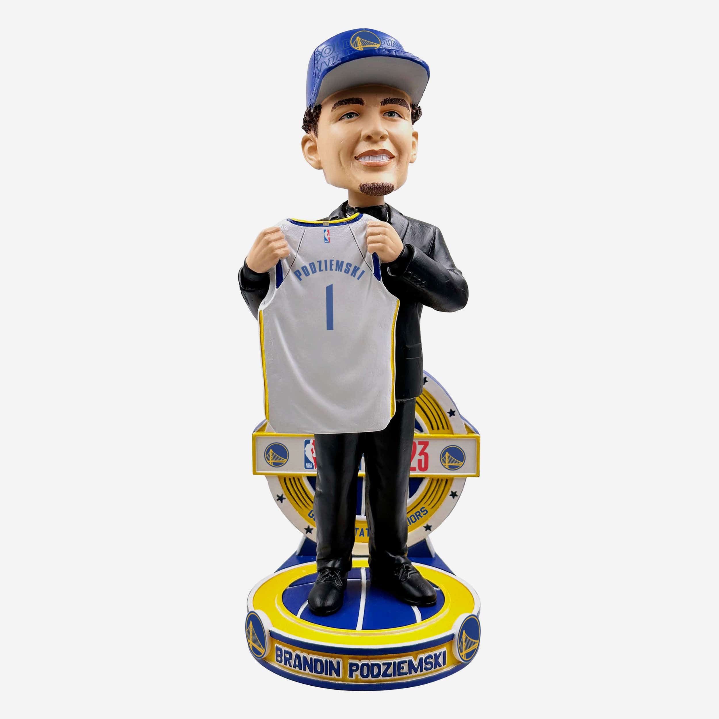 Brandin Podziemski Golden State Warriors 2023 Draft Pick Bobblehead