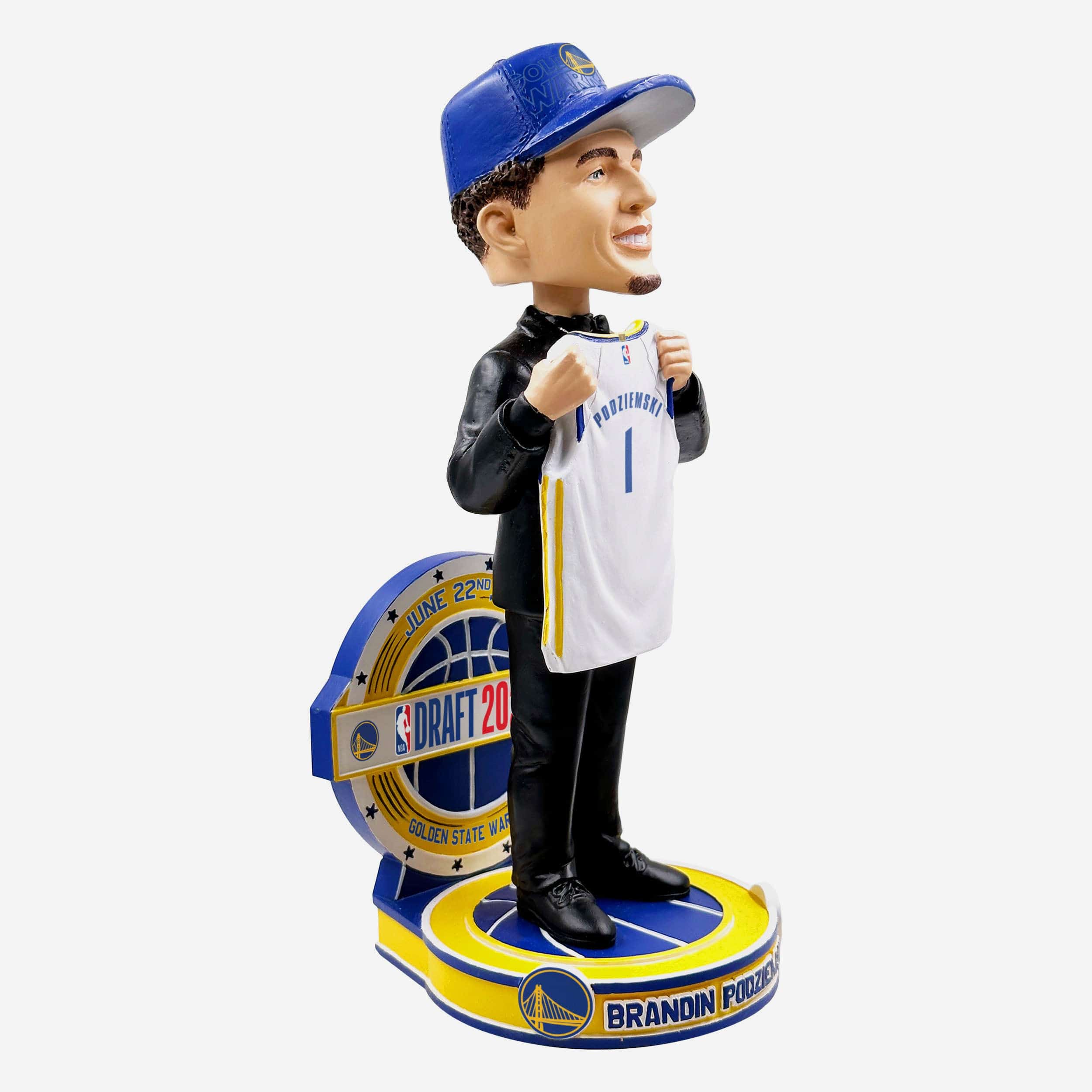 Brandin Podziemski Golden State Warriors 2023 Draft Pick Bobblehead - Image 4