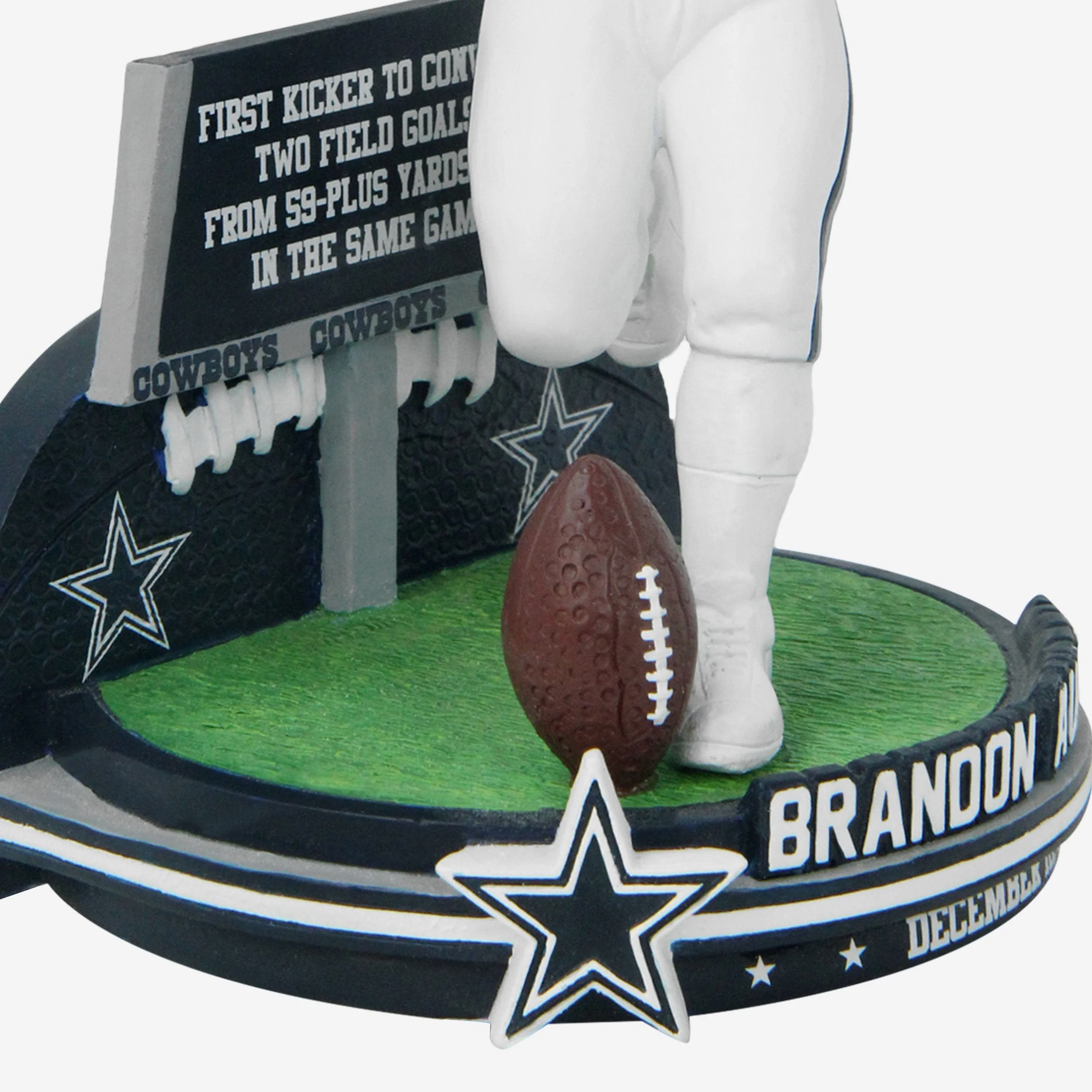 Brandon Aubrey Dallas Cowboys Gamebreaker Bobblehead - Image 3