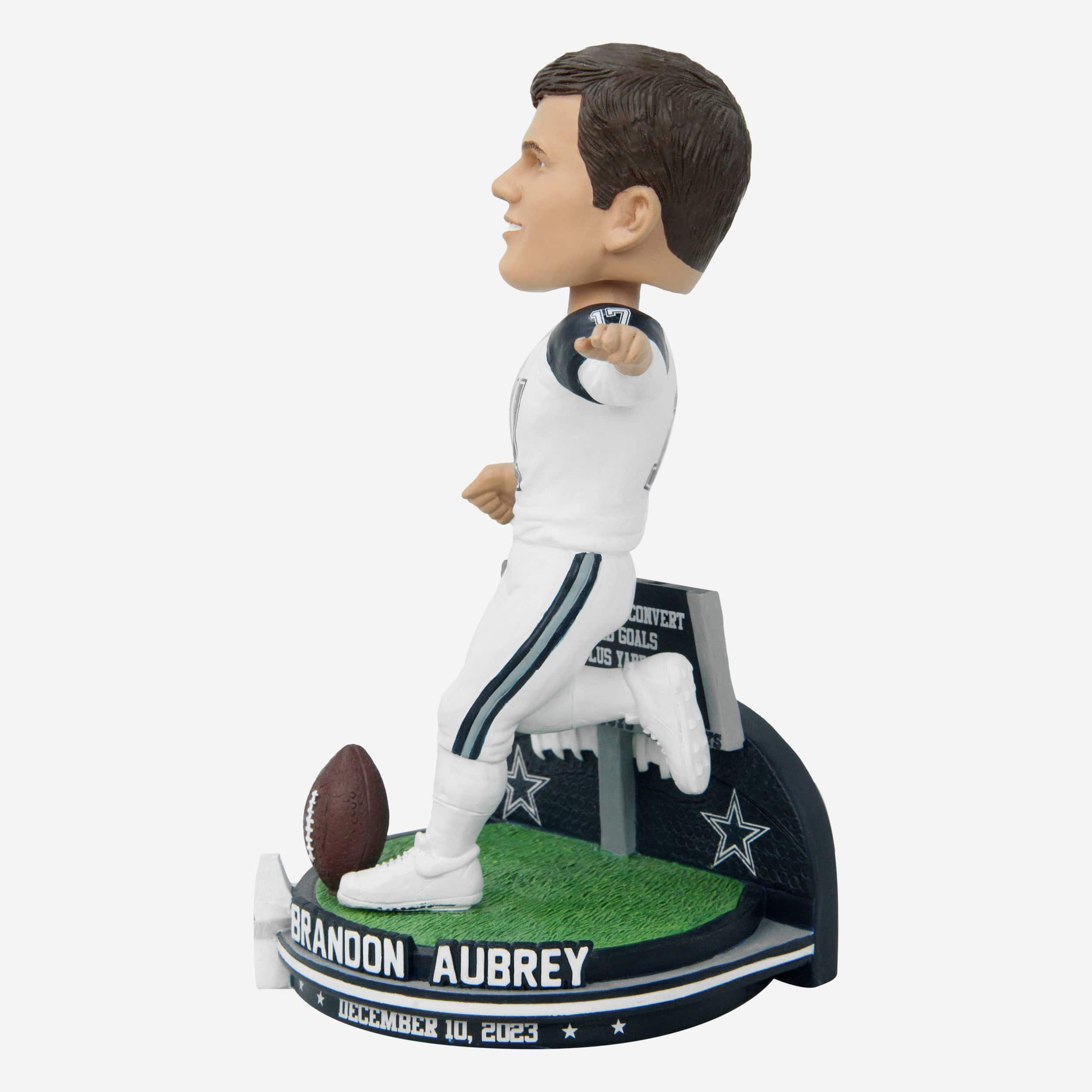 Brandon Aubrey Dallas Cowboys Gamebreaker Bobblehead - Image 4