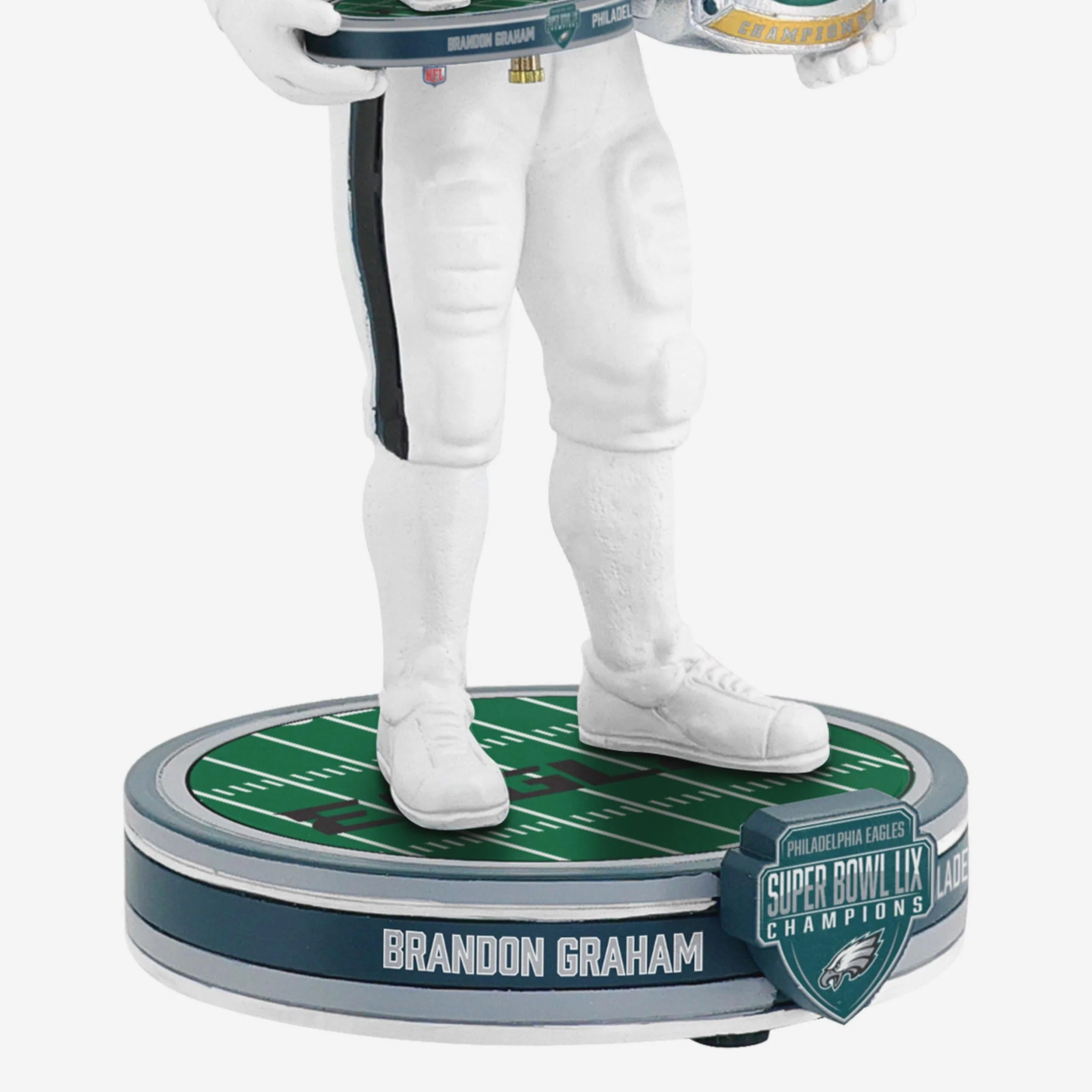 Brandon Graham Philadelphia Eagles Super Bowl LIX Champions Bobble Dubblz Bobblehead - Image 3