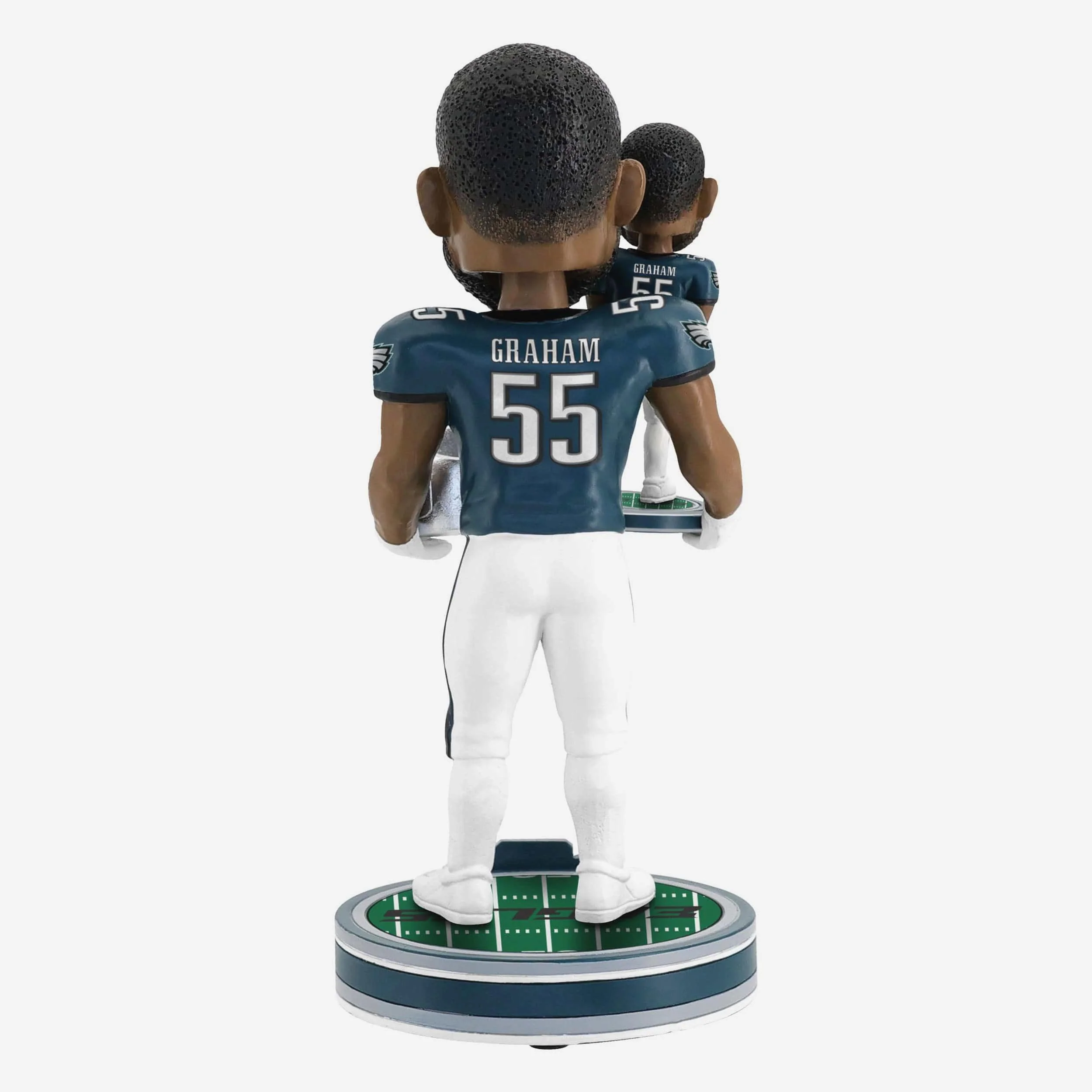 Brandon Graham Philadelphia Eagles Super Bowl LIX Champions Bobble Dubblz Bobblehead - Image 7