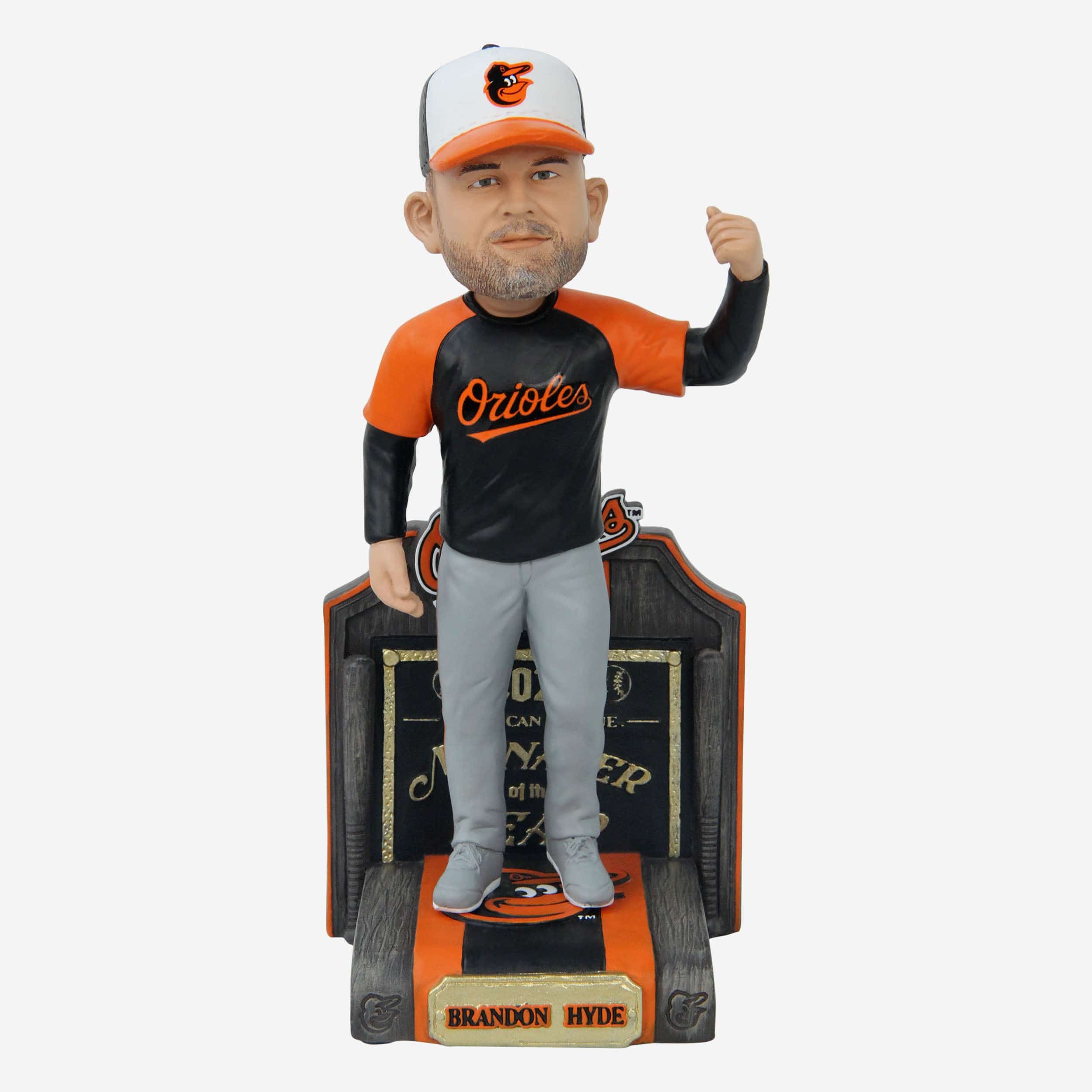 Brandon Hyde Baltimore Orioles 2023 AL Manager of the Year Bobblehead