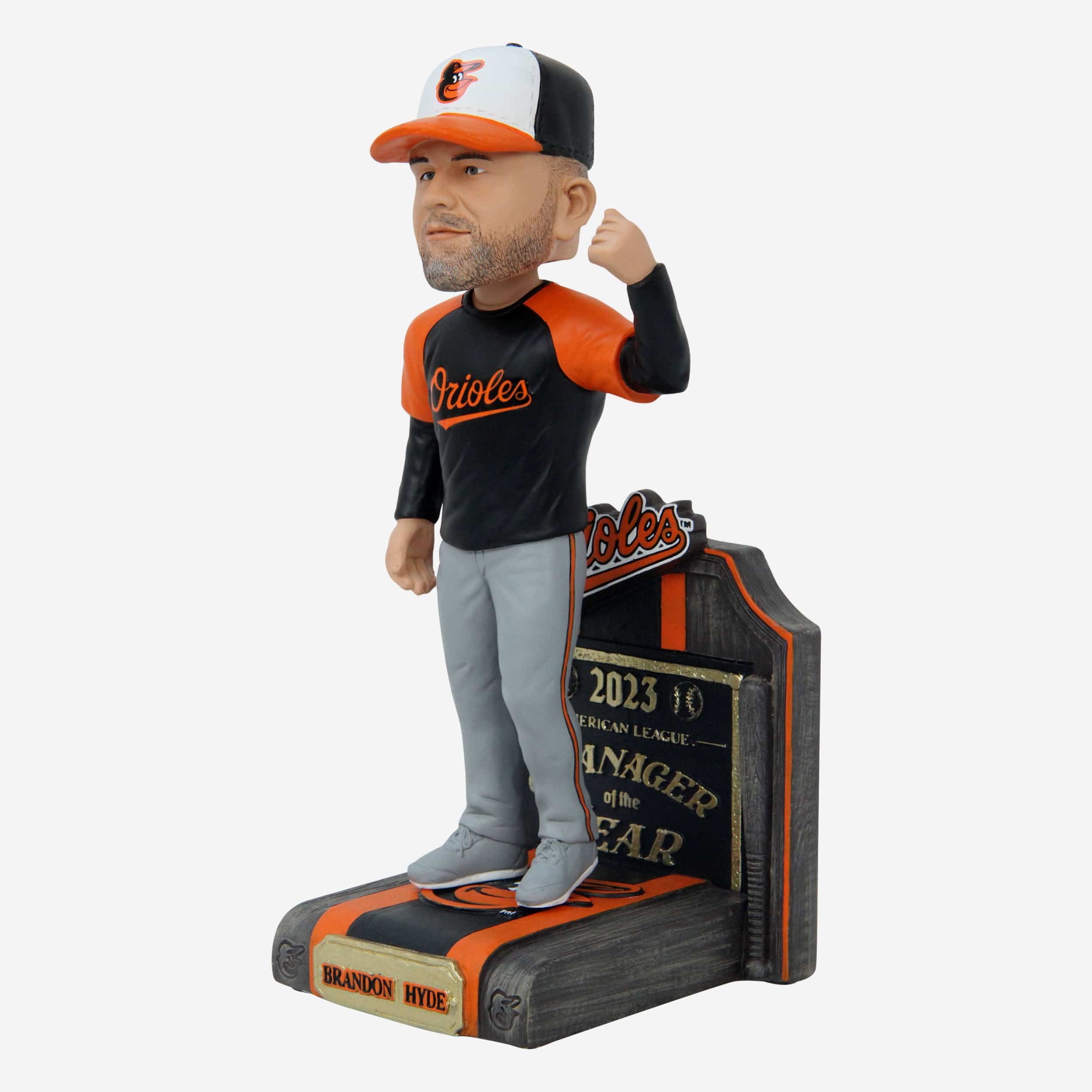 Brandon Hyde Baltimore Orioles 2023 AL Manager of the Year Bobblehead - Image 4