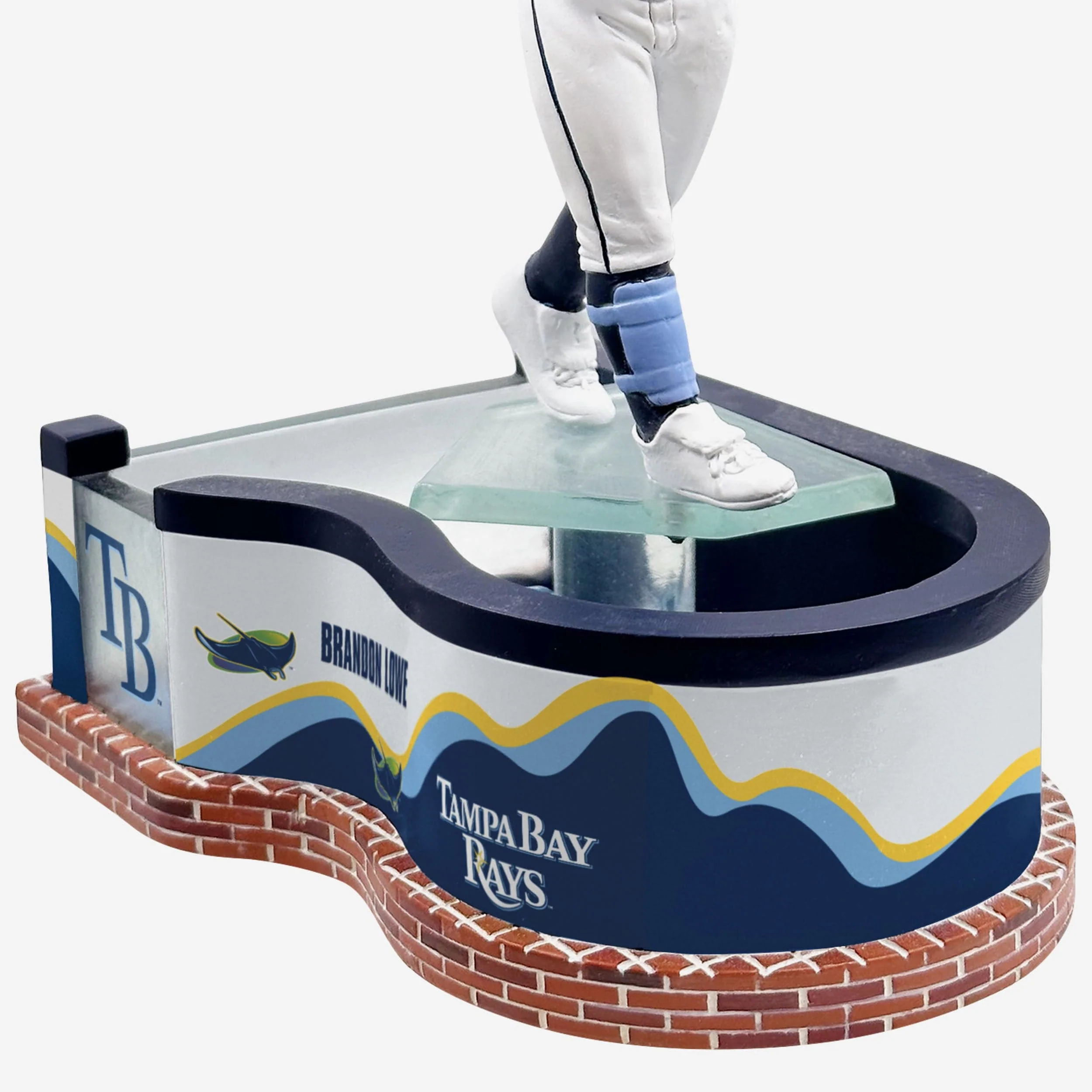 Brandon Lowe Tampa Bay Rays Touch Tank Bobblehead - Image 3