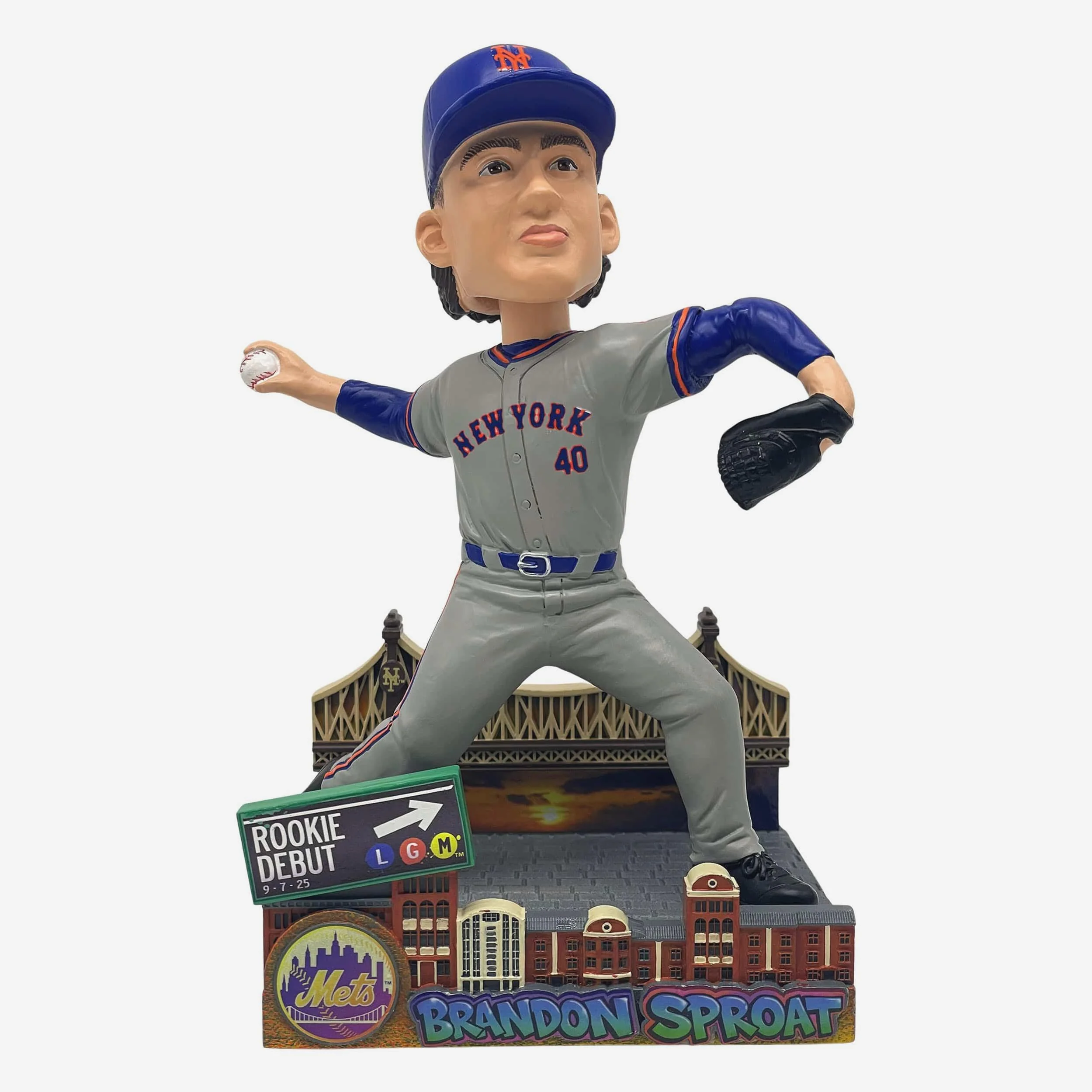 Brandon Sproat New York Mets Major League Debut Bobblehead