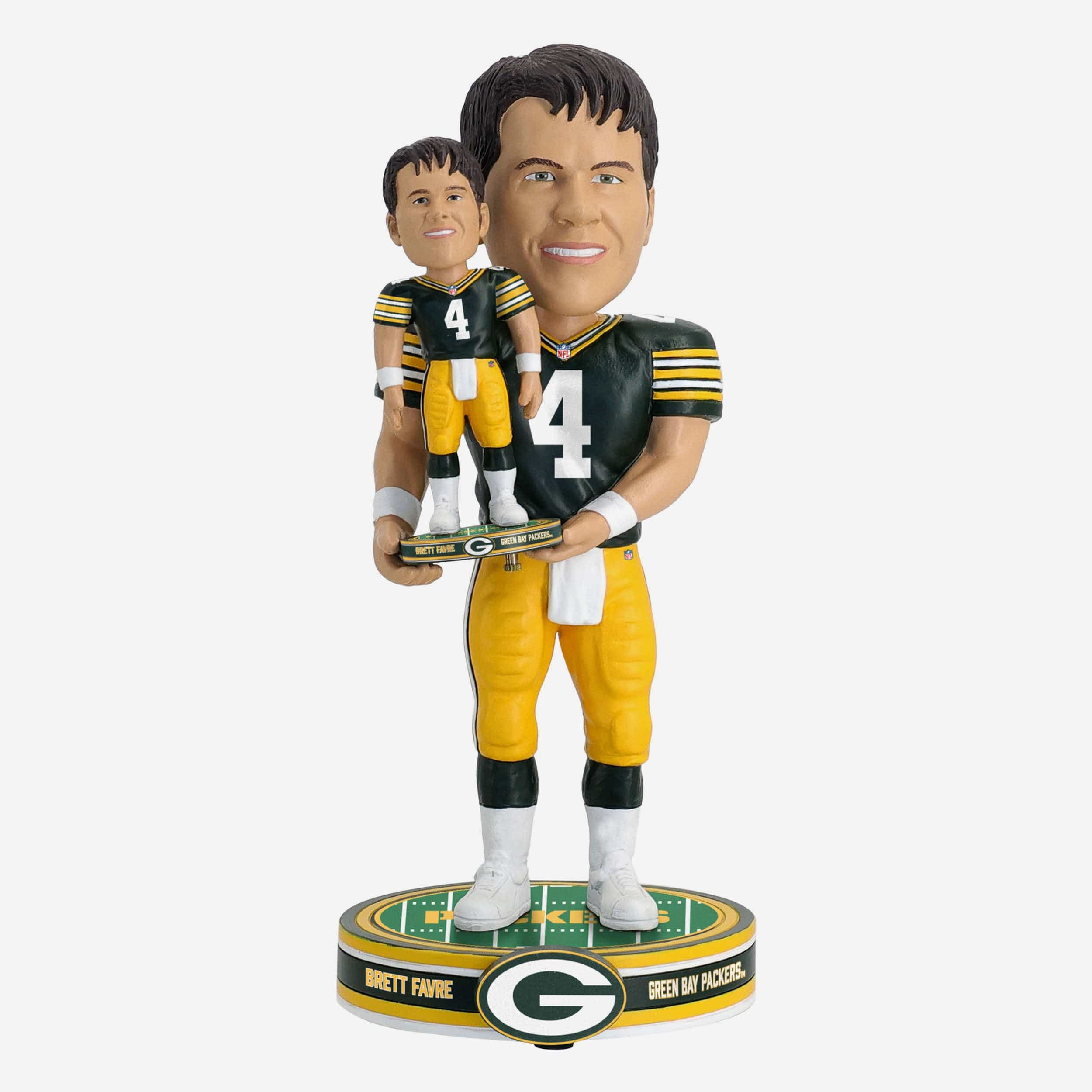 Brett Favre Green Bay Packers Bobble Dubblz Bobblehead
