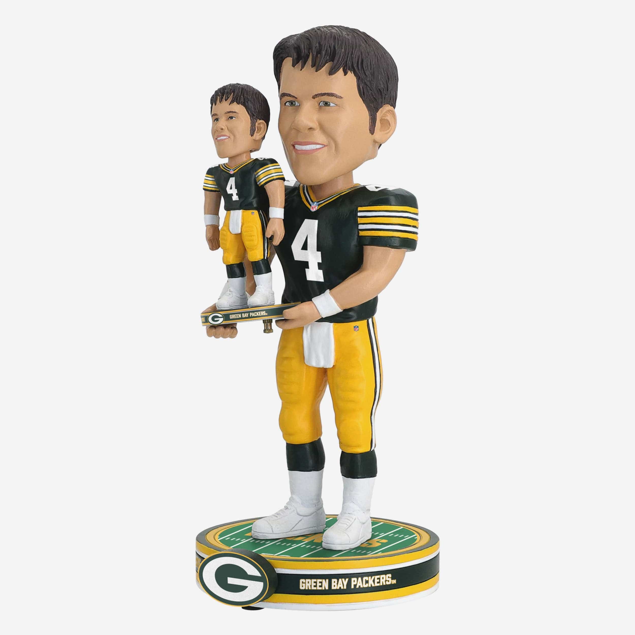 Brett Favre Green Bay Packers Bobble Dubblz Bobblehead - Image 6