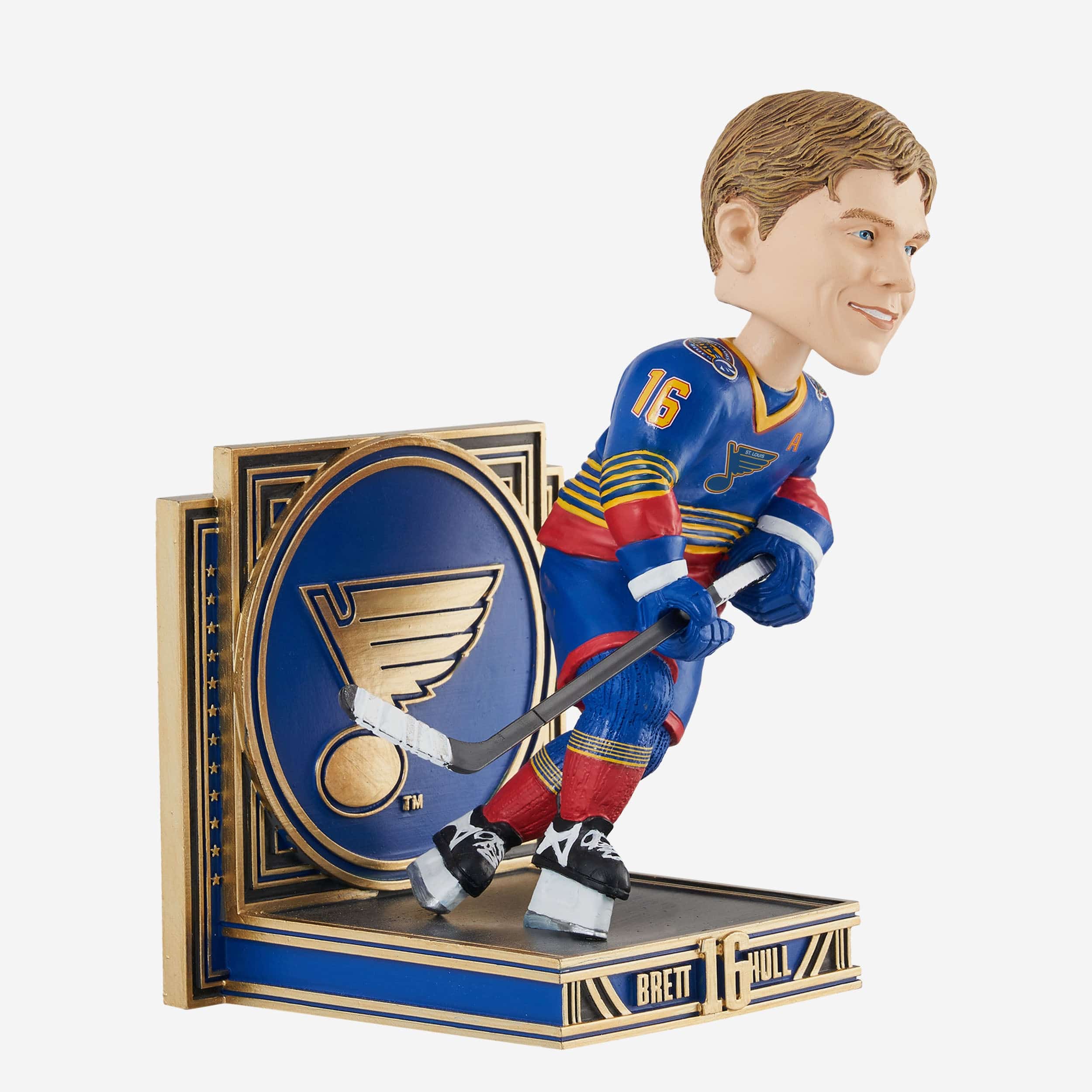 Brett Hull St Louis Blues Career Retrospective Bobblehead - Image 4