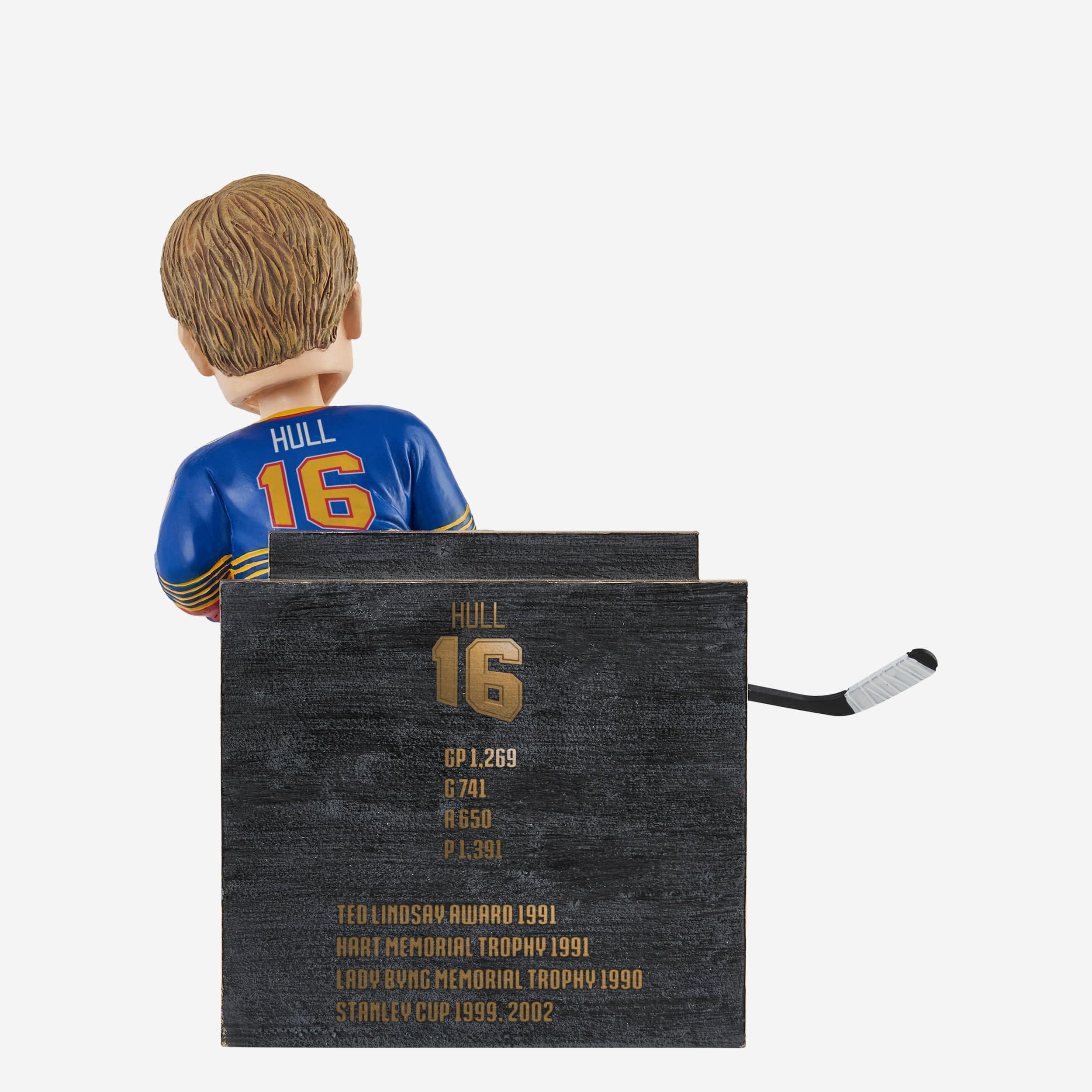 Brett Hull St Louis Blues Career Retrospective Bobblehead - Image 5
