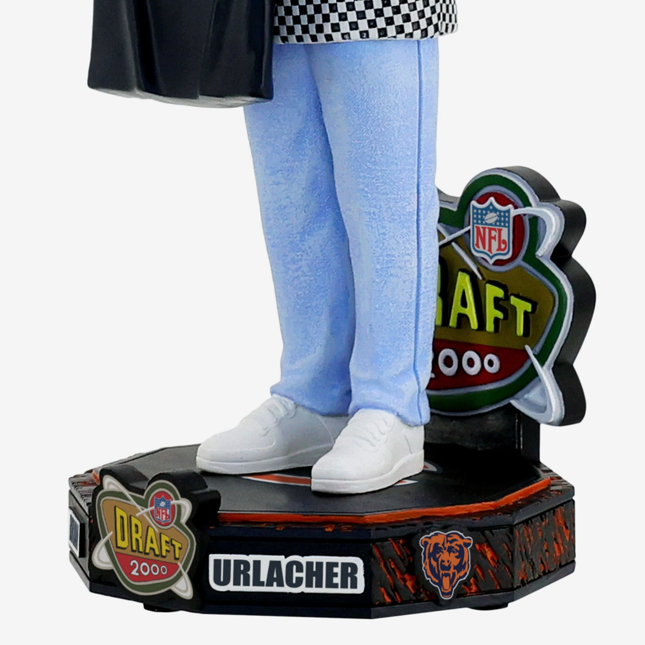 Brian Urlacher Chicago Bears 2000 NFL Draft Pick Bobblehead - Image 3