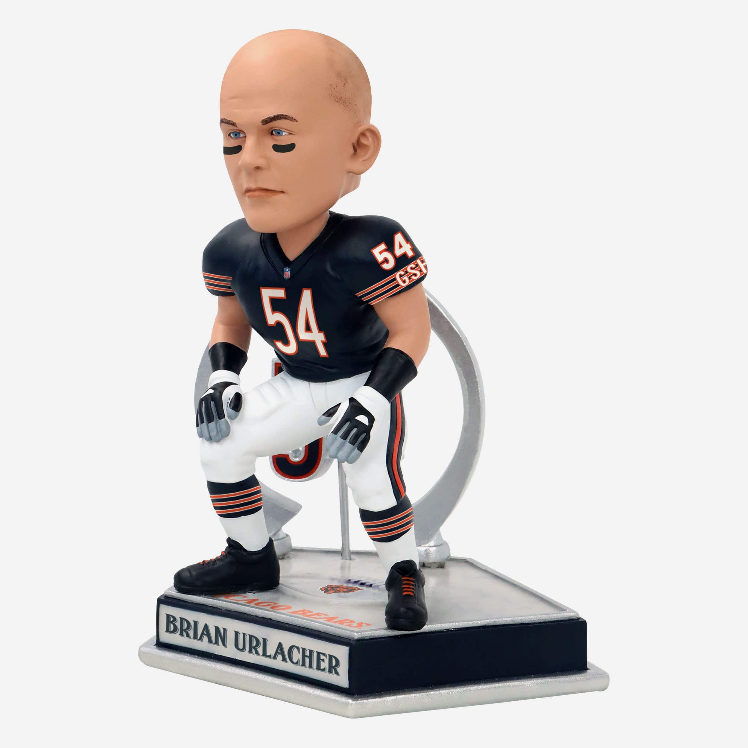 Brian Urlacher Chicago Bears Legendary Number 54 Bobblehead - Image 4