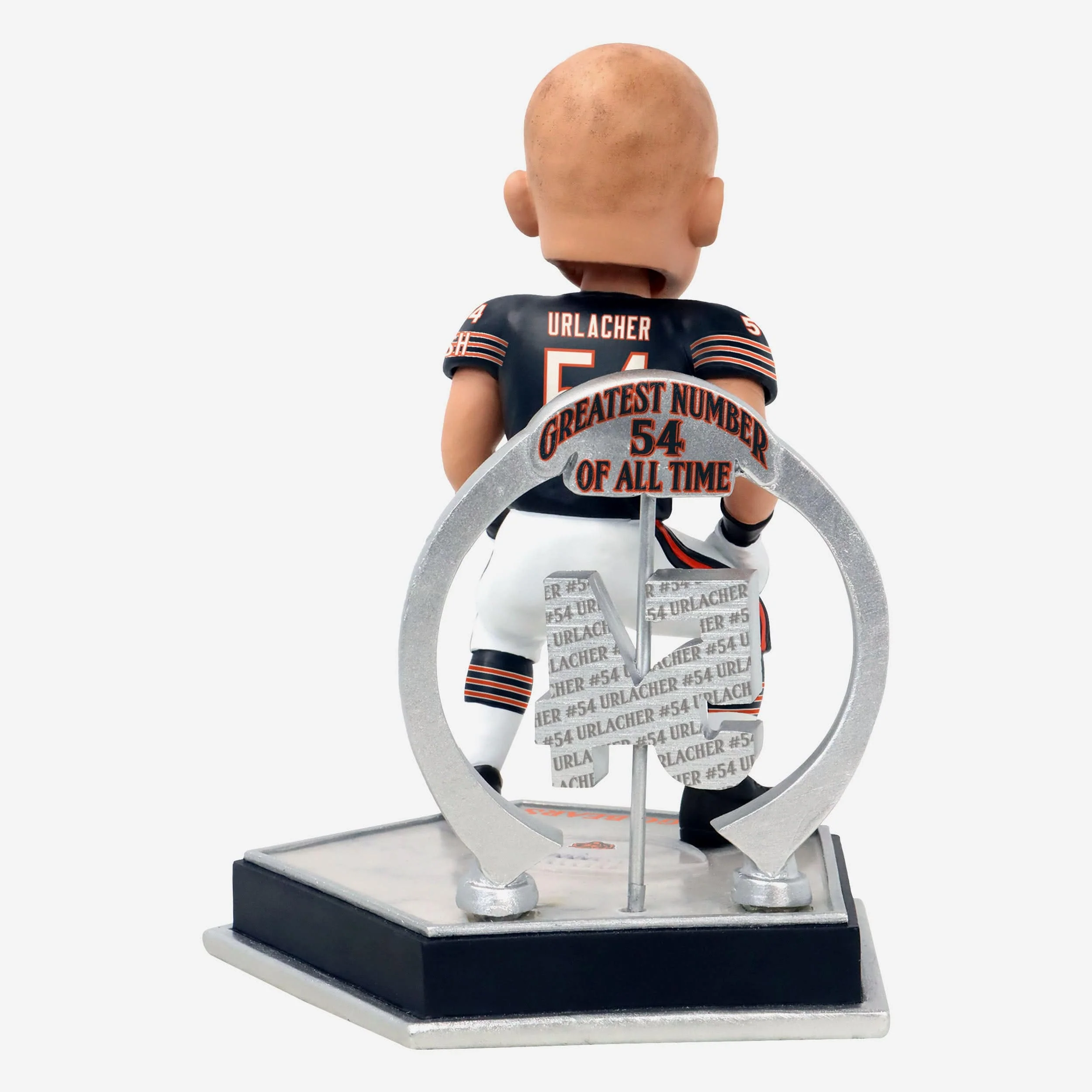 Brian Urlacher Chicago Bears Legendary Number 54 Bobblehead - Image 5