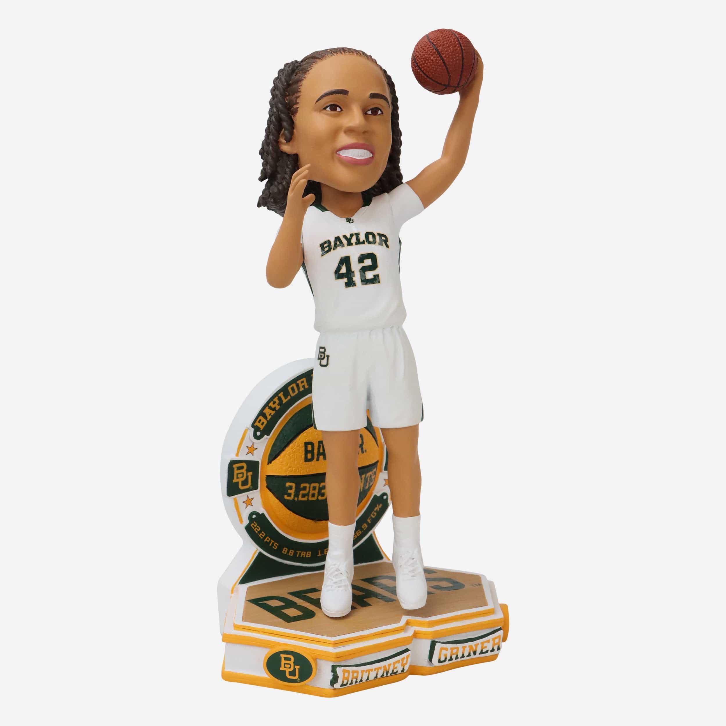 Brittney Griner Baylor Bears College Stats Bobblehead - Image 4